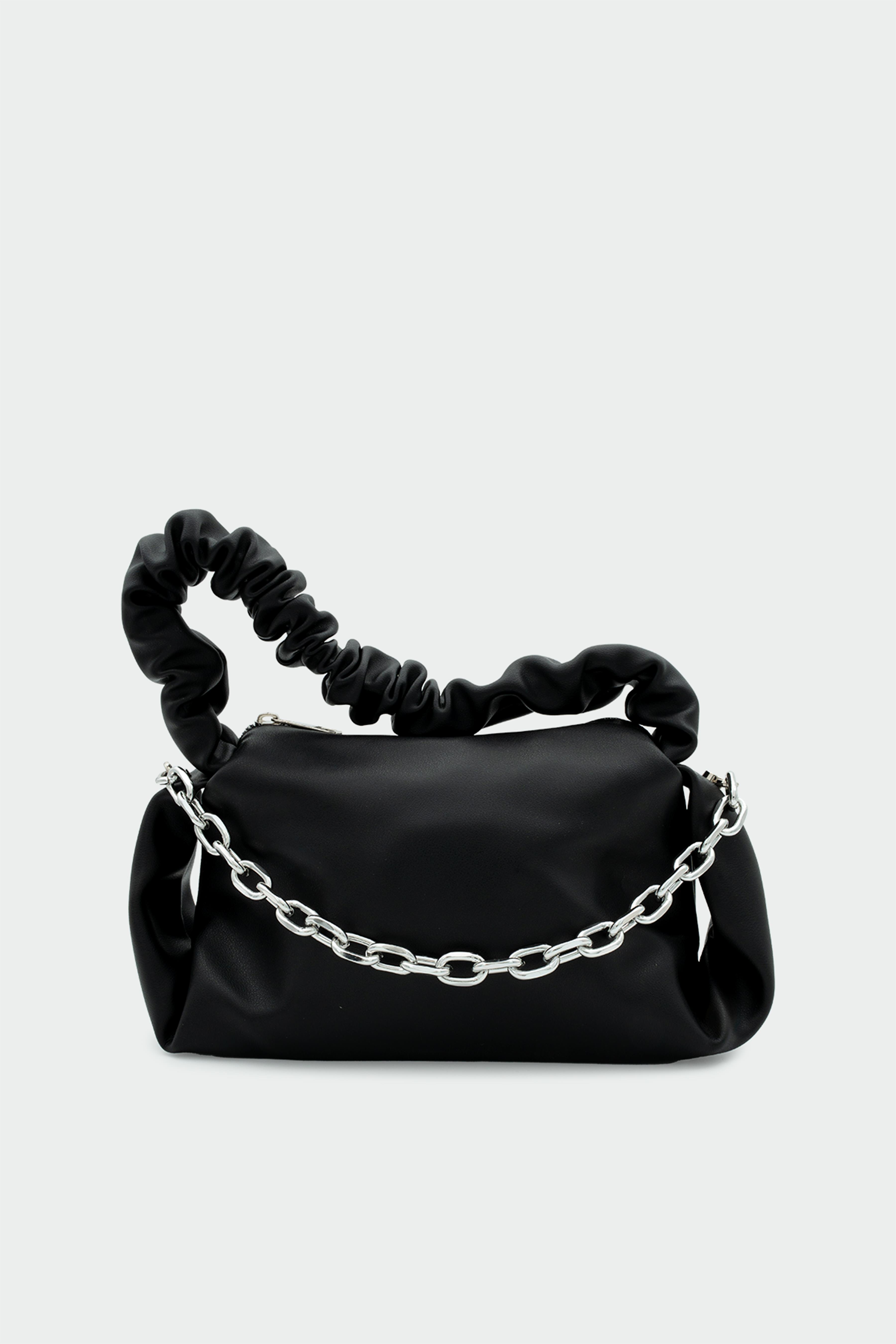 Mila Zİncirli Baget Çanta - SİYAH