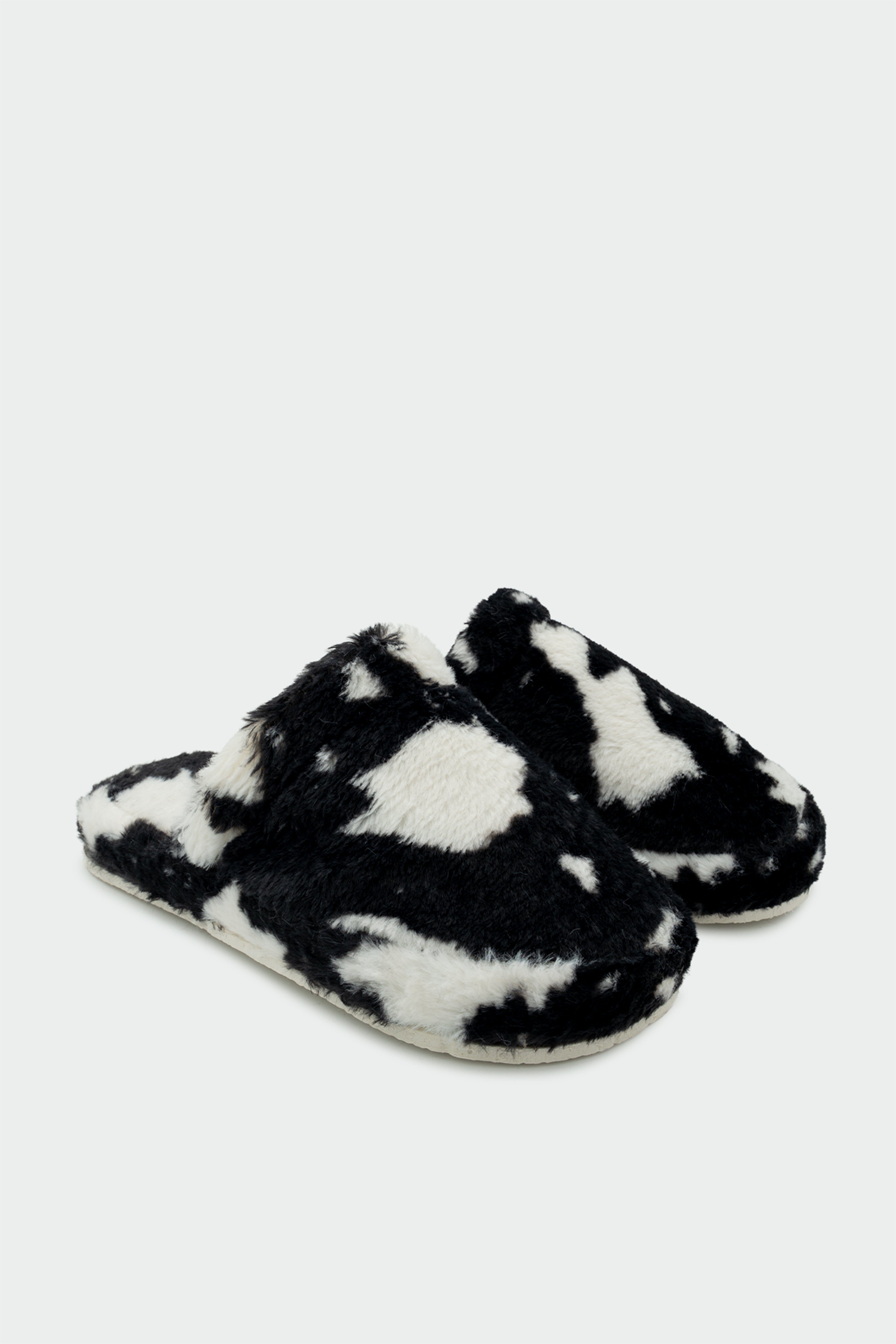 Rapapa Benekli Ev Terliği - SİYAH