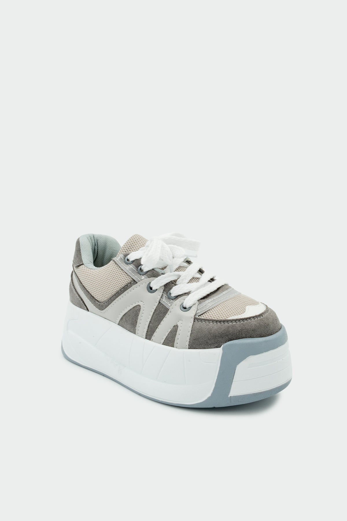 Dorty Yüksek Taban Kadın Spor Ayakkabı - GRİ