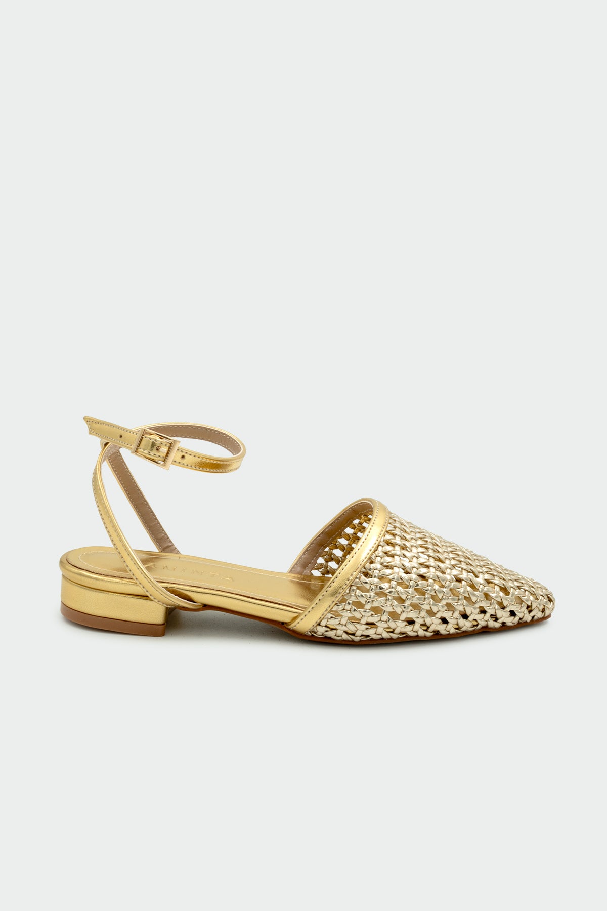 Majesty Örgü Detaylı Kadın Babet - GOLD