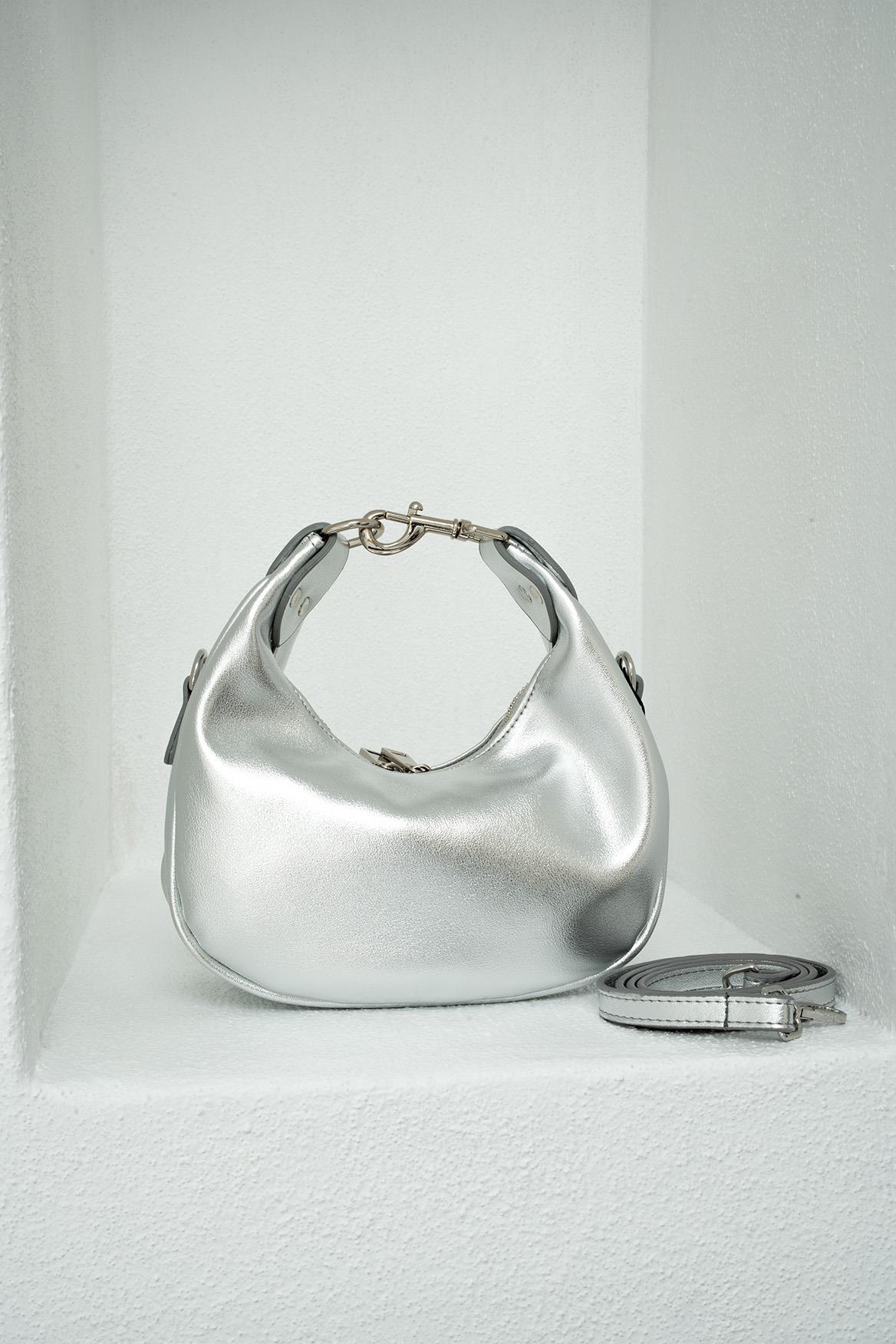 Lorna Mini Çapraz Çanta - Silver