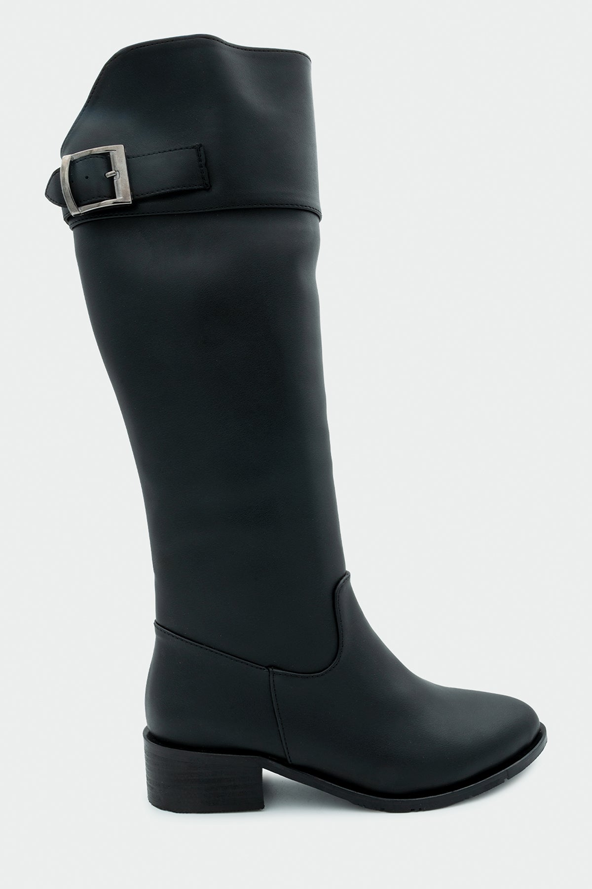 Daniel Toka Detaylı Çizme - SİYAH DERİ