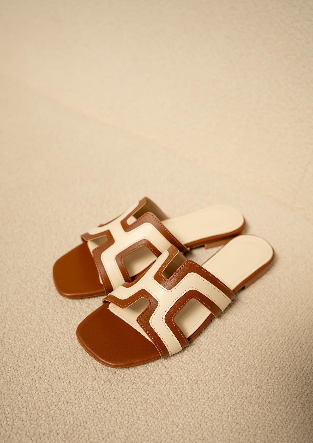 Misti Düz Kadın Terlik - TABA