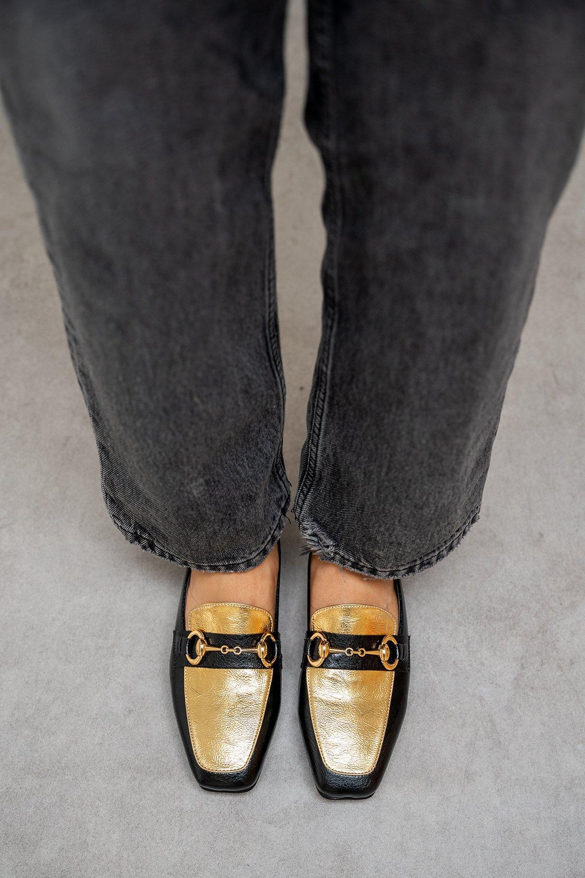 ZARAE TOKA DETAYLI BABET - GOLD