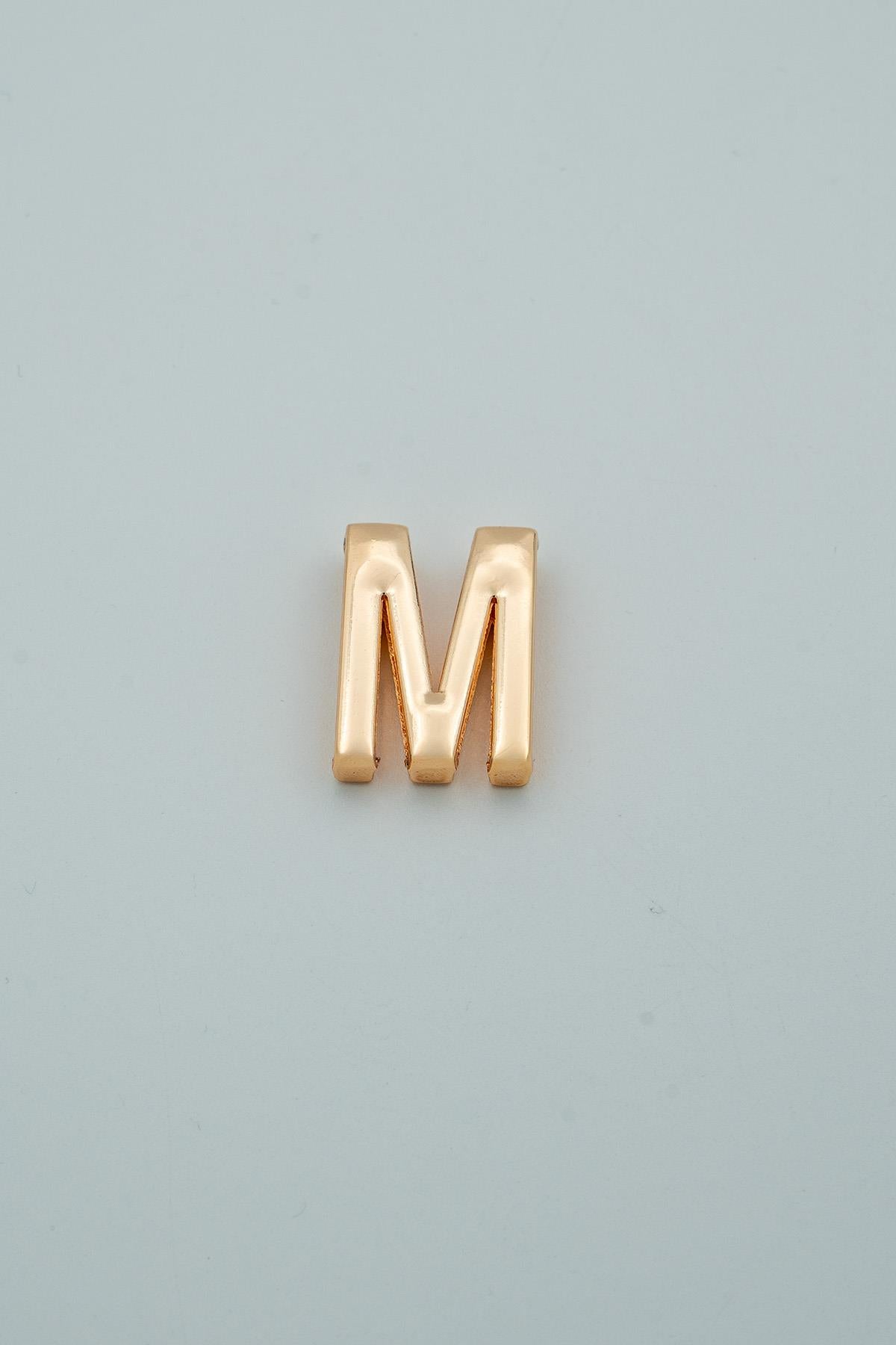 M Harf Aksesuar - GOLD