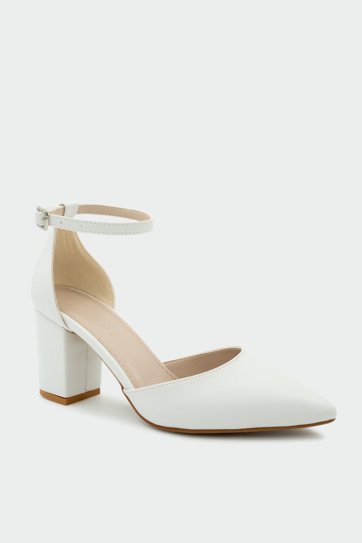 Vanessa Klasik Kadın Topuklu Ayakkabı - BEYAZ
