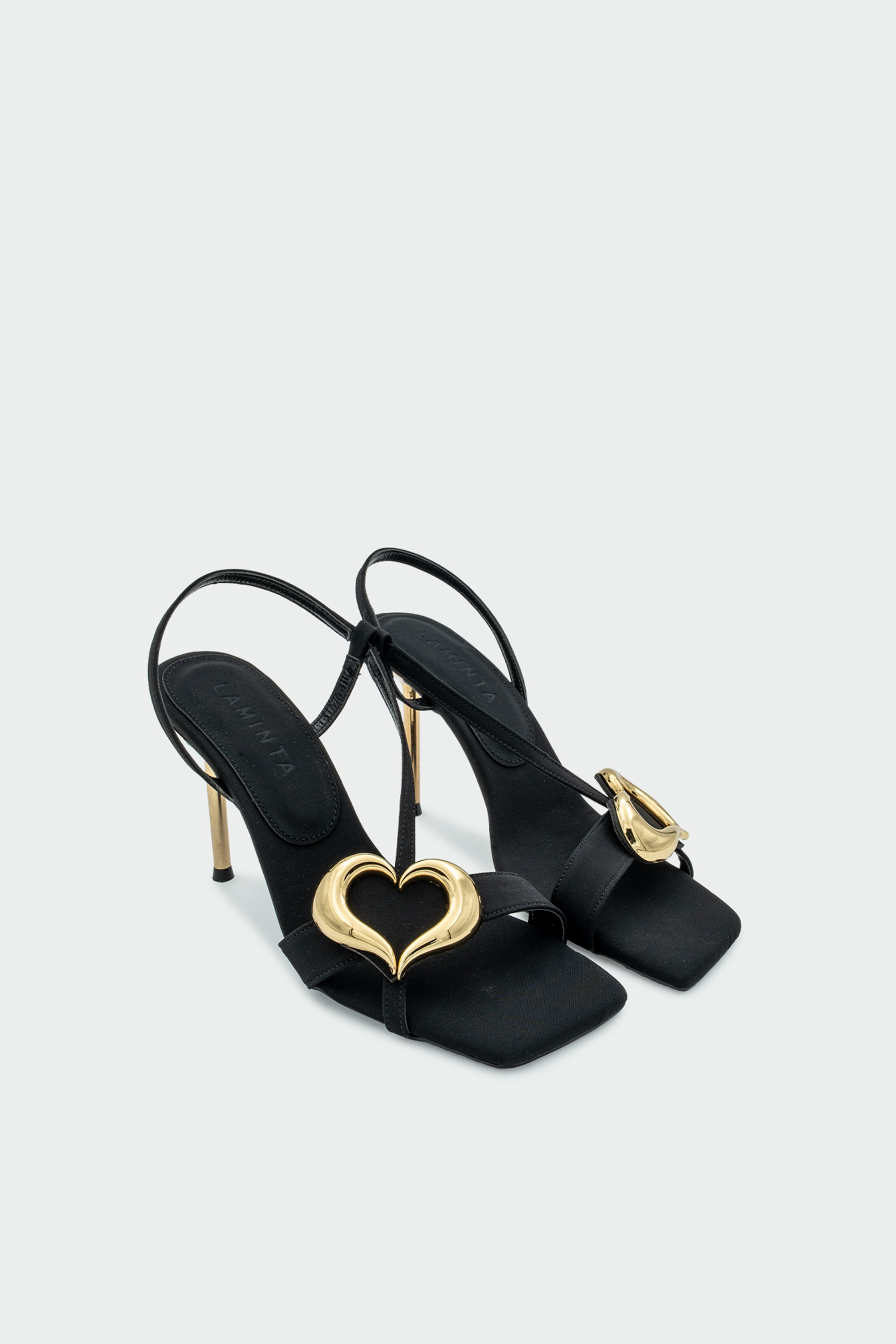 SWEETY KALP DETAYLI TOPUKLU AYAKKABI - SİYAH