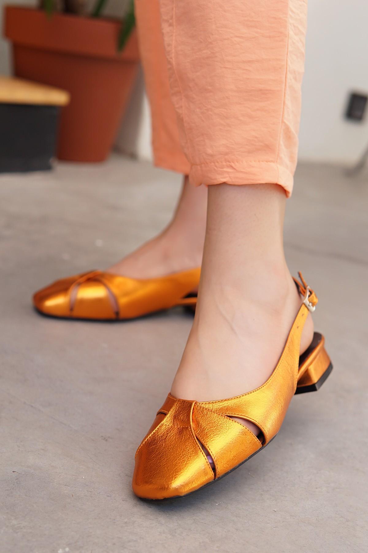 GOLDİE DÜZ CASUAL AYAKKABI - TURUNCU