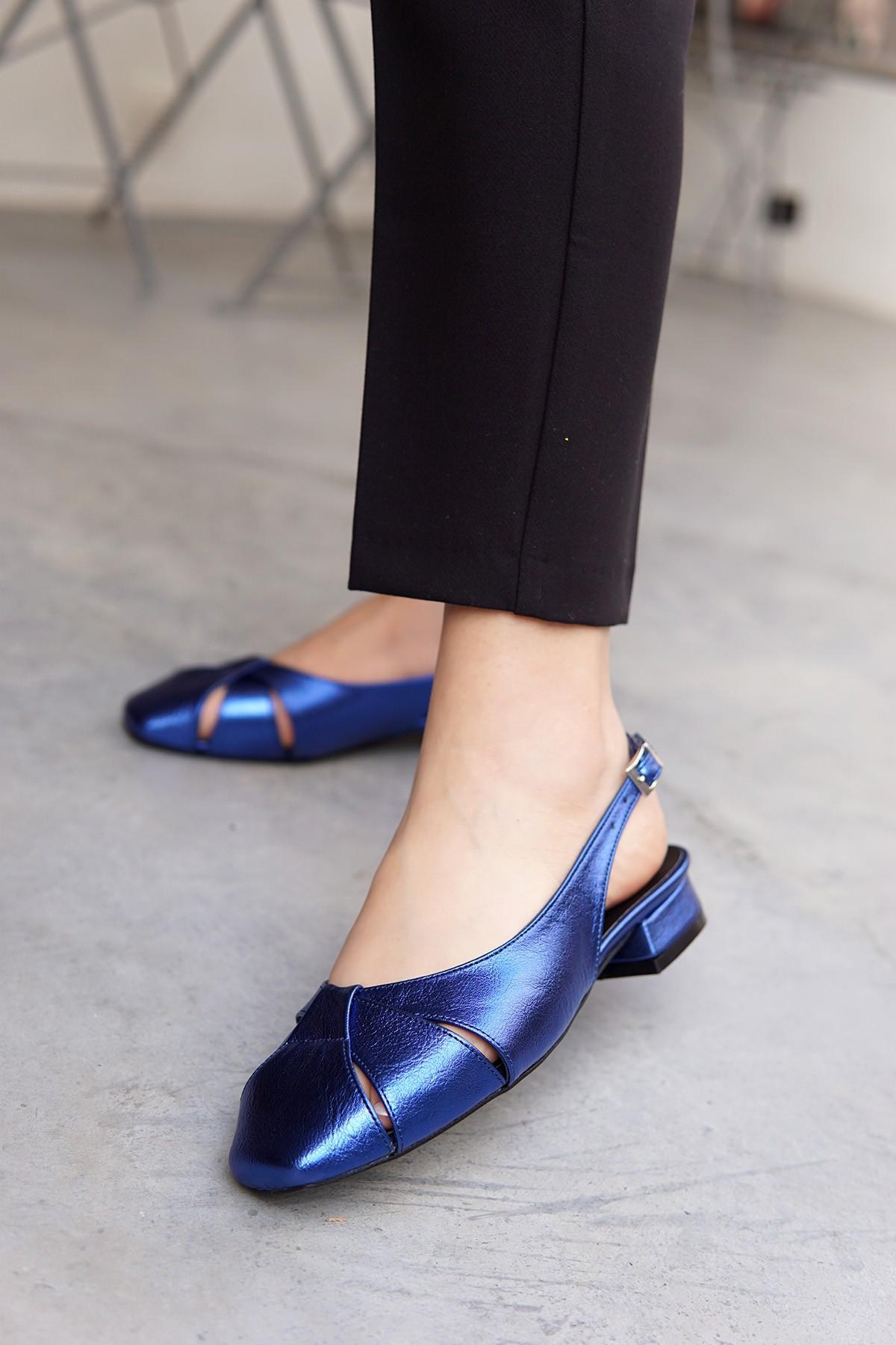 GOLDİE DÜZ CASUAL AYAKKABI - Saks Mavisi