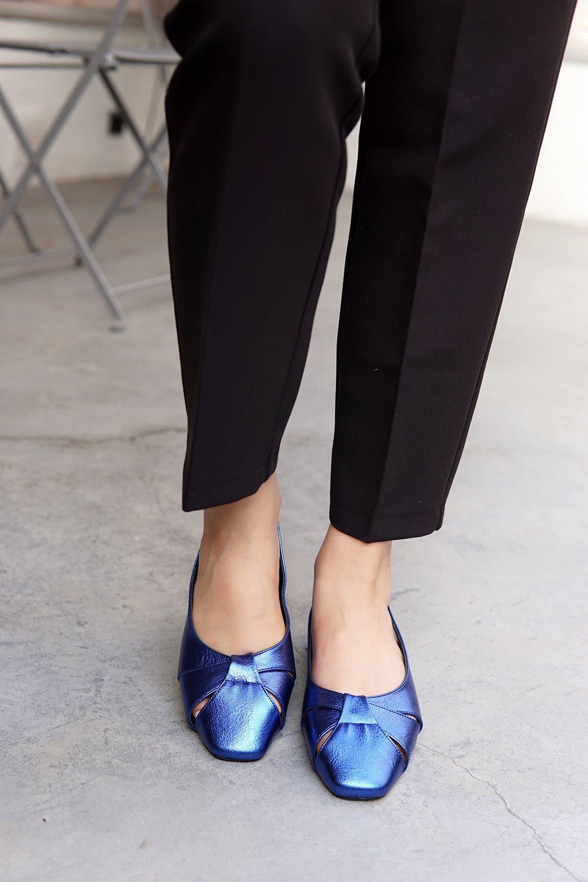 GOLDİE DÜZ CASUAL AYAKKABI - Saks Mavisi