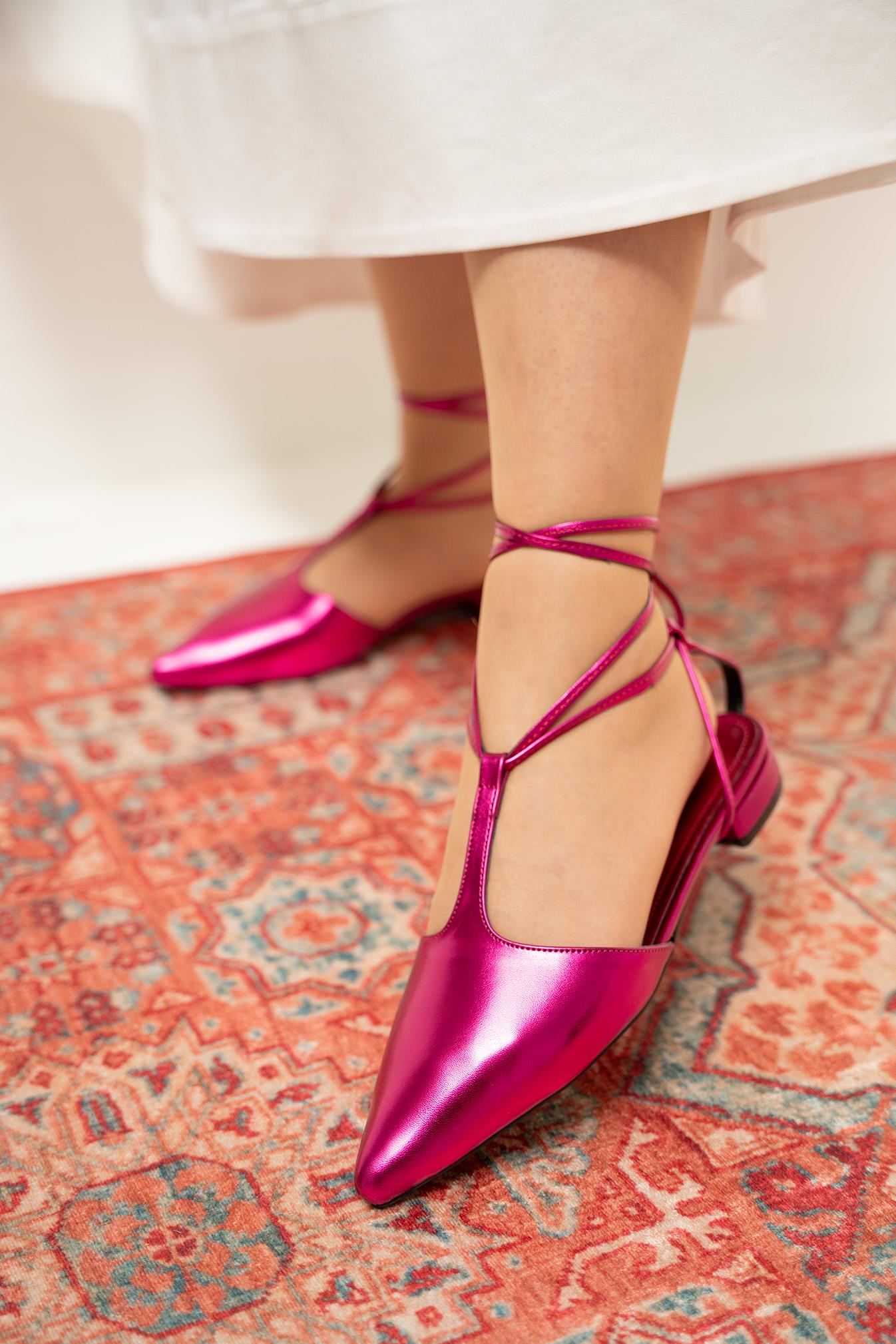 Leticia Bağlamalı Babet - FUŞYA