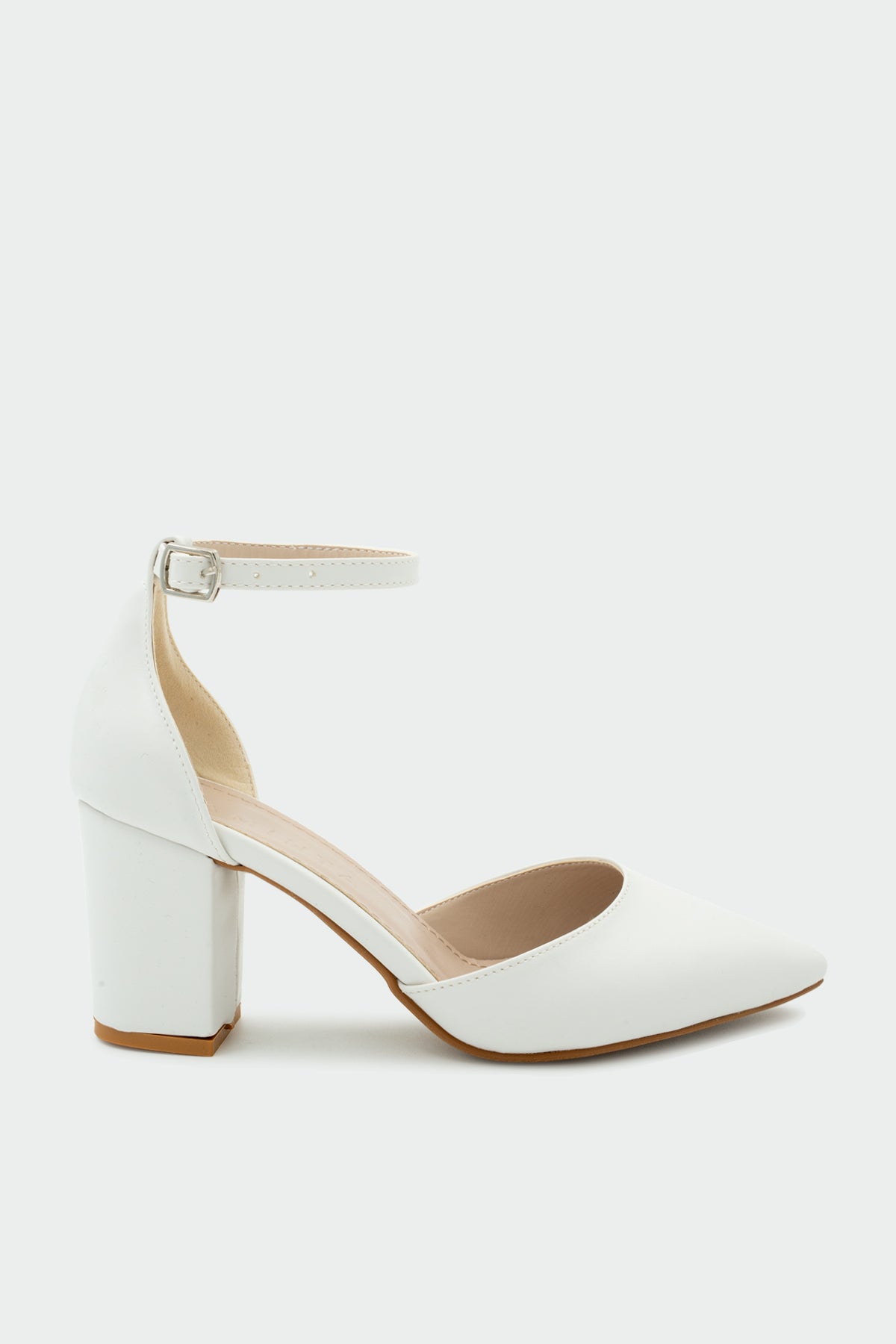 Vanessa Klasik Kadın Topuklu Ayakkabı - BEYAZ