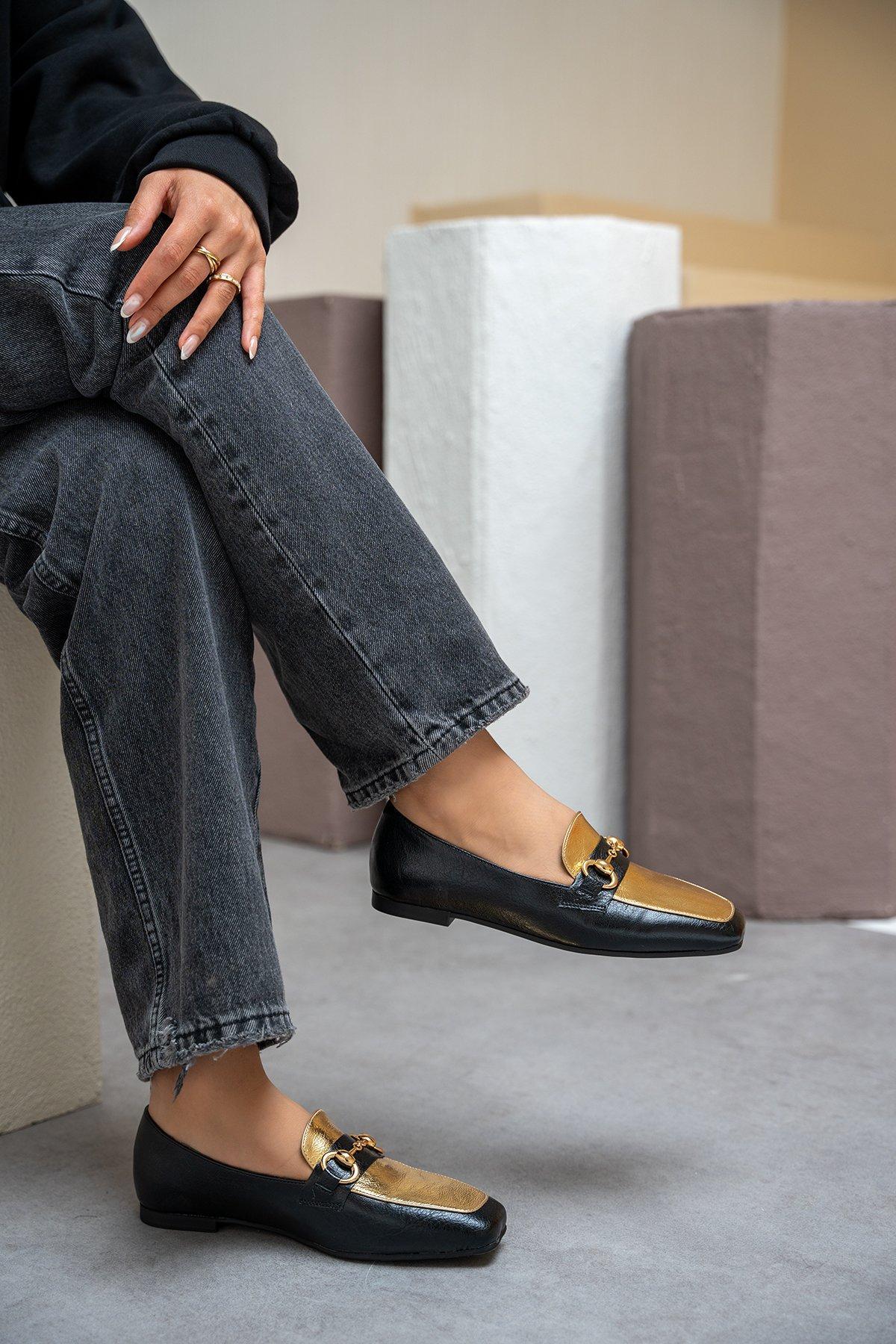 ZARAE TOKA DETAYLI BABET - GOLD