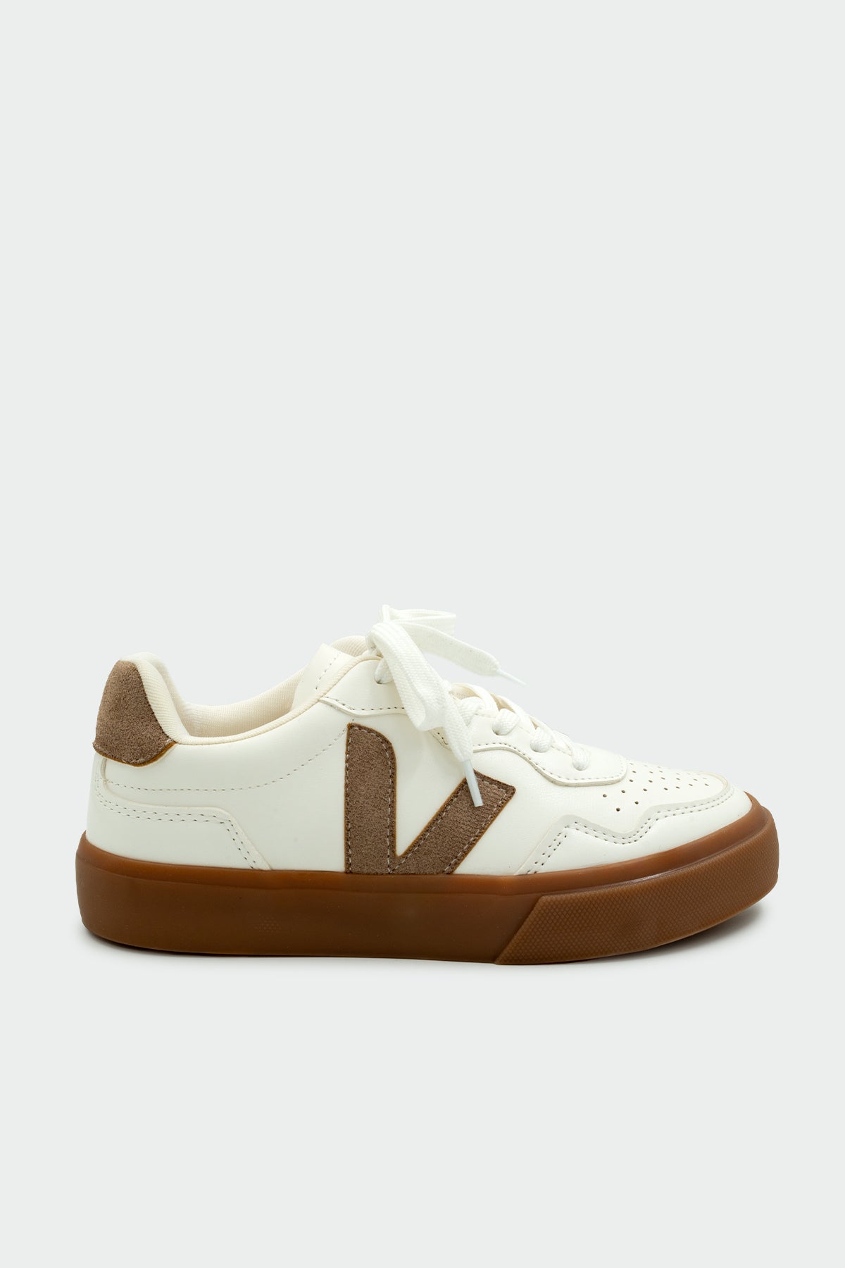 Aristo Düz Kadın Spor Ayakkabı - VİZON