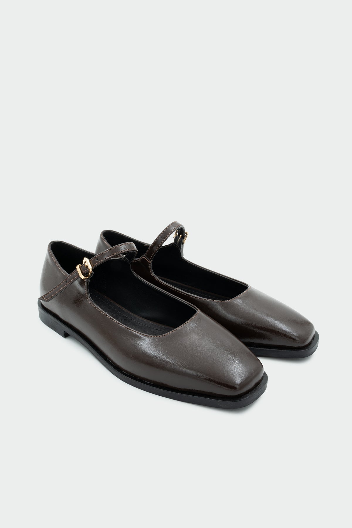 Flue Tokalı Düz Babet - ACI KAHVE