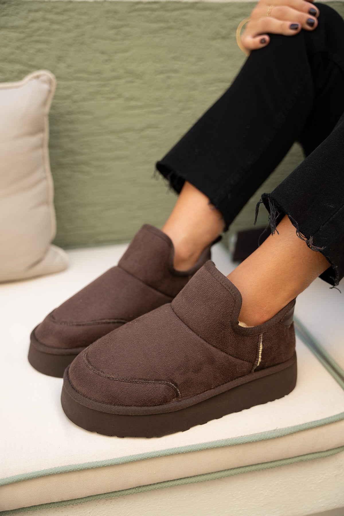 Mayra Tüylü Bot - ACI KAHVE