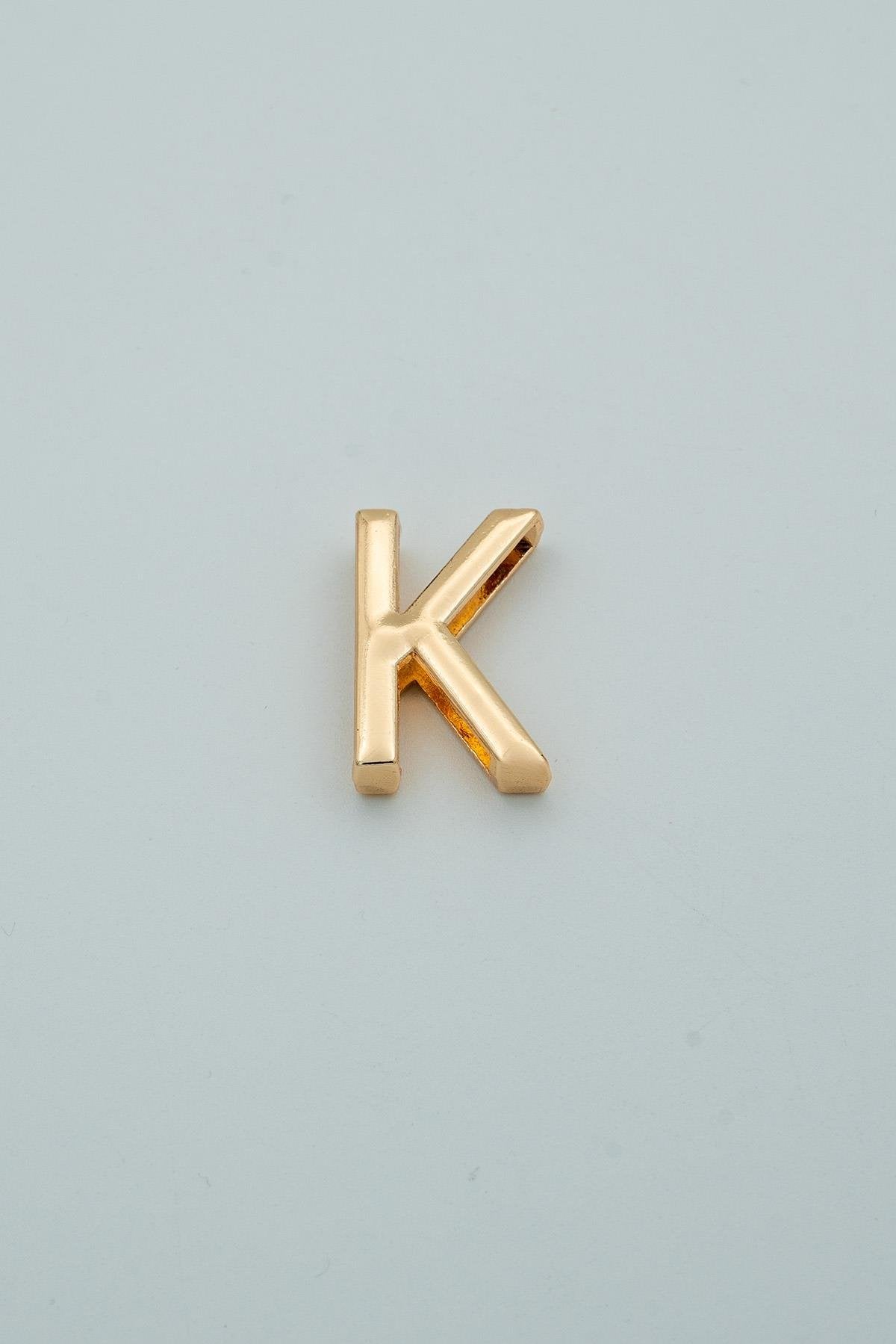 K Harf Aksesuar - GOLD