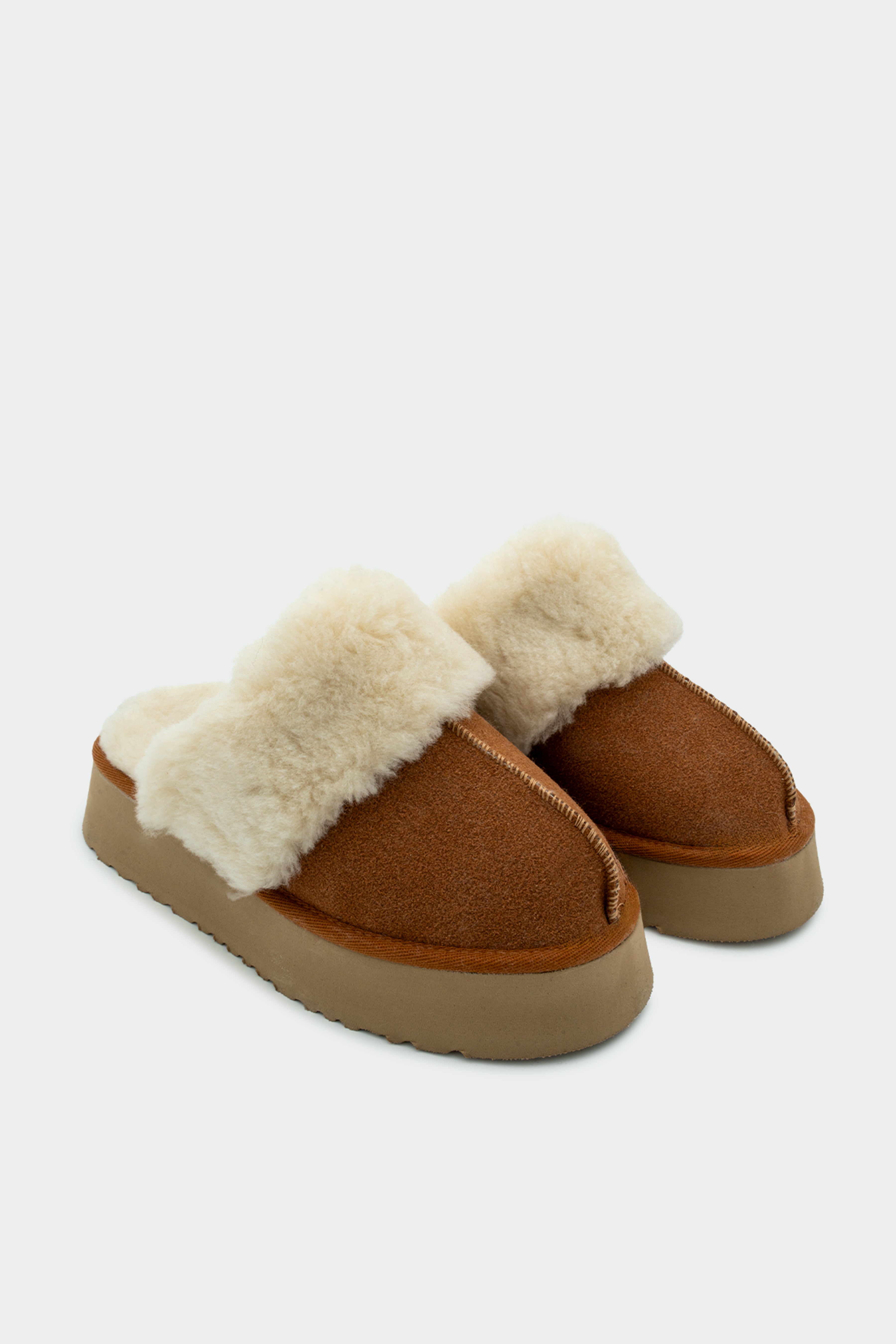 Rover Tüylü Terlik - TABA