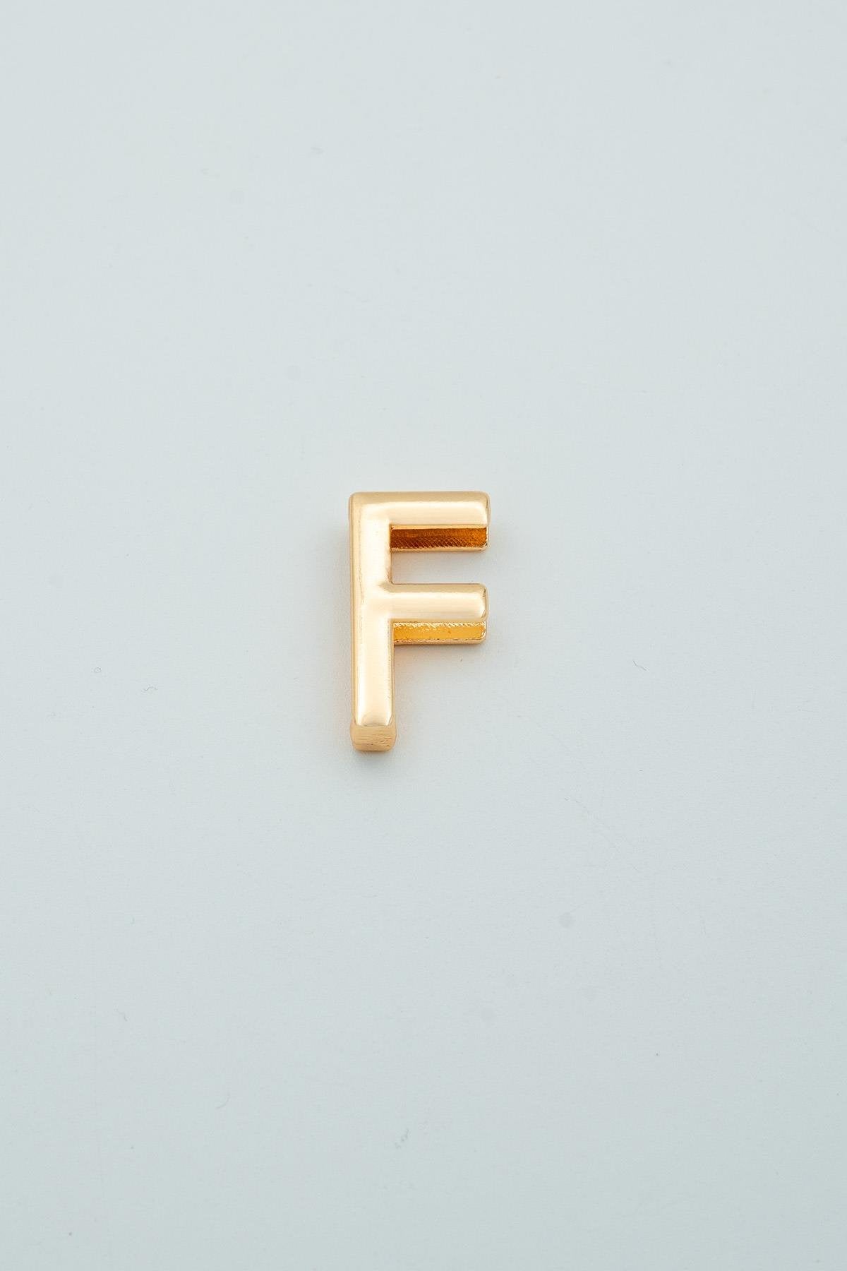 F Harf Aksesuar - GOLD