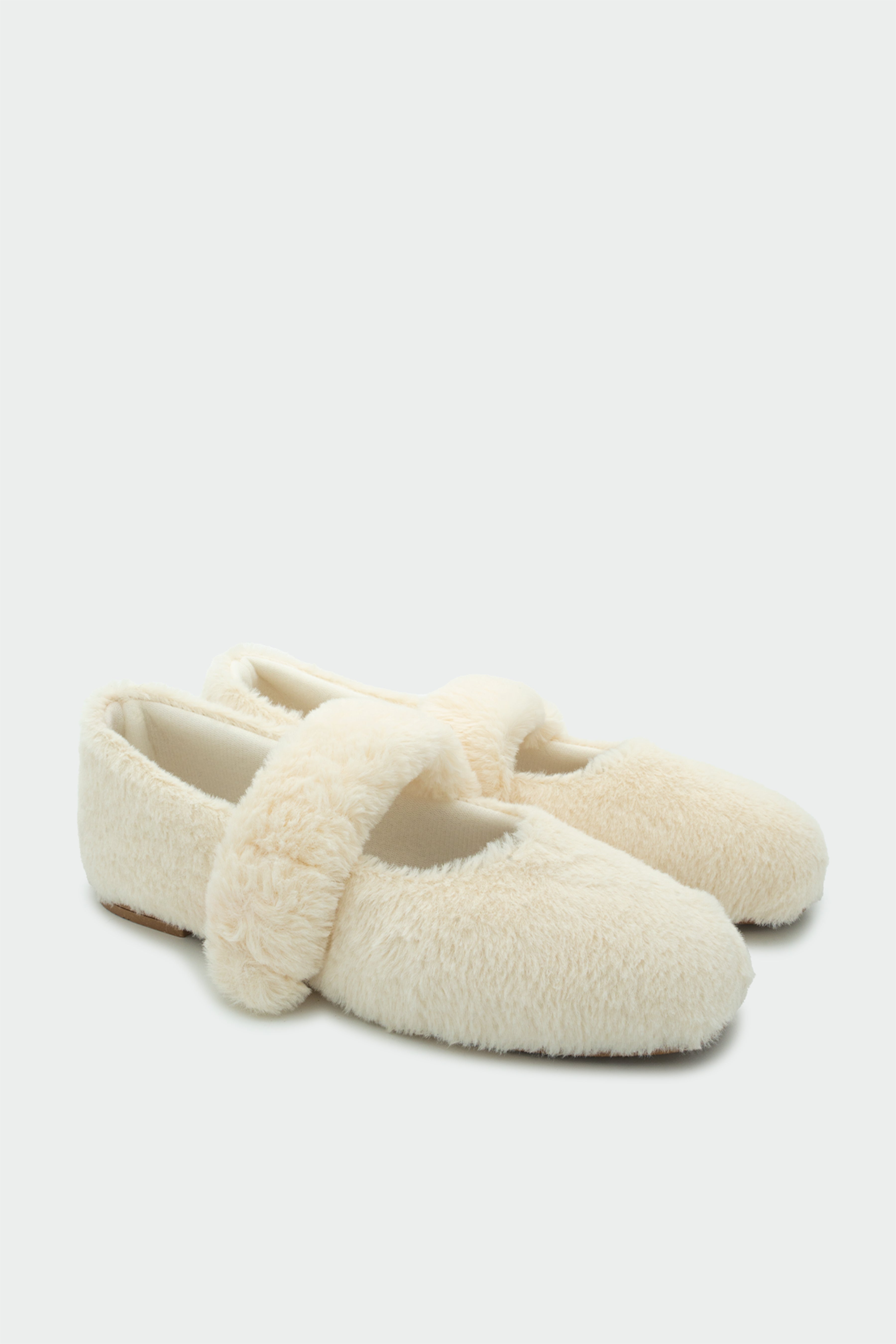 Yummy Peluş Ev Babeti - BEYAZ