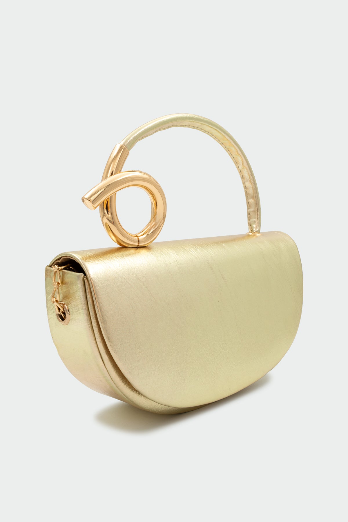 Aura Gold Detaylı Çanta - GOLD