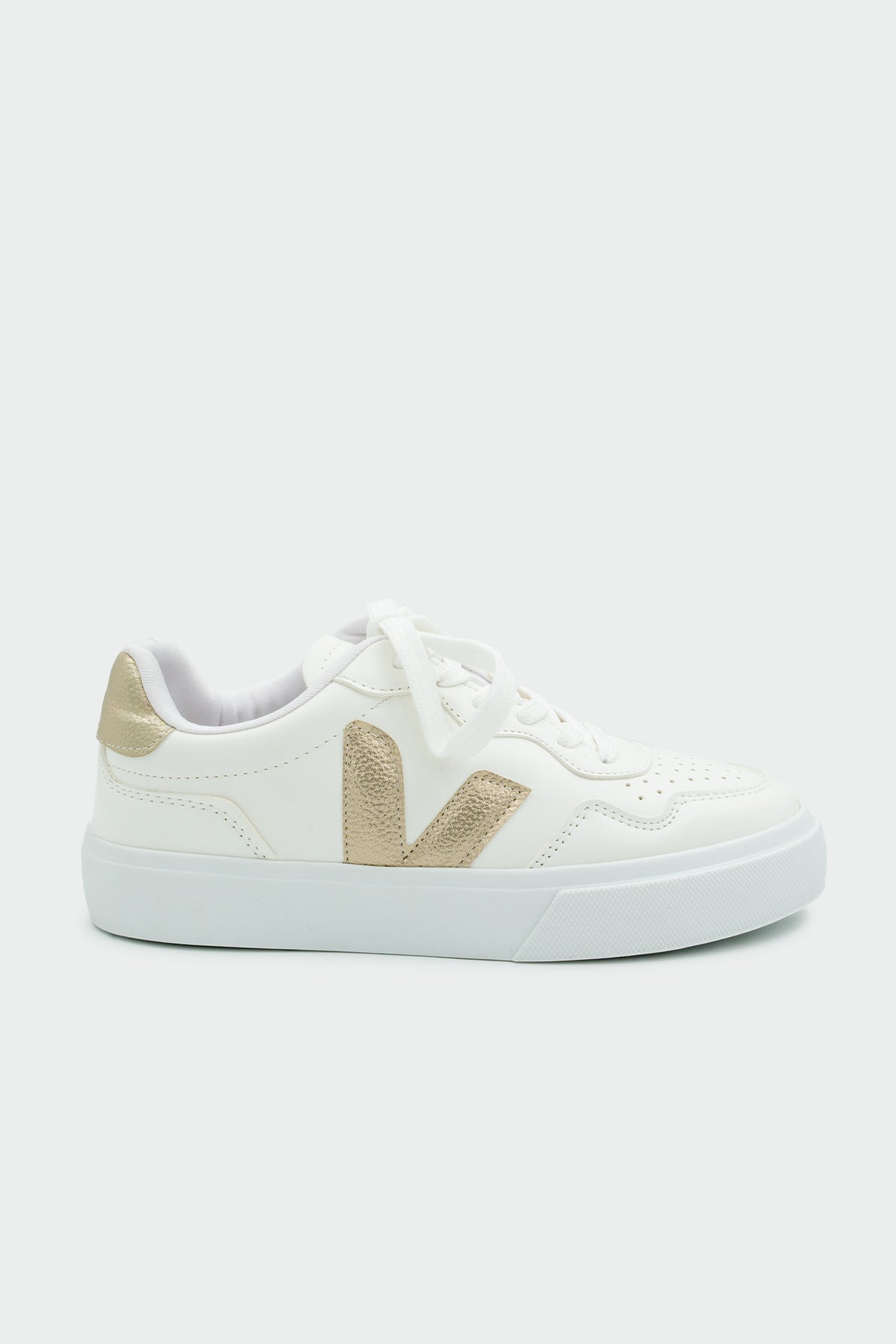 Aristo Düz Kadın Spor Ayakkabı - GOLD