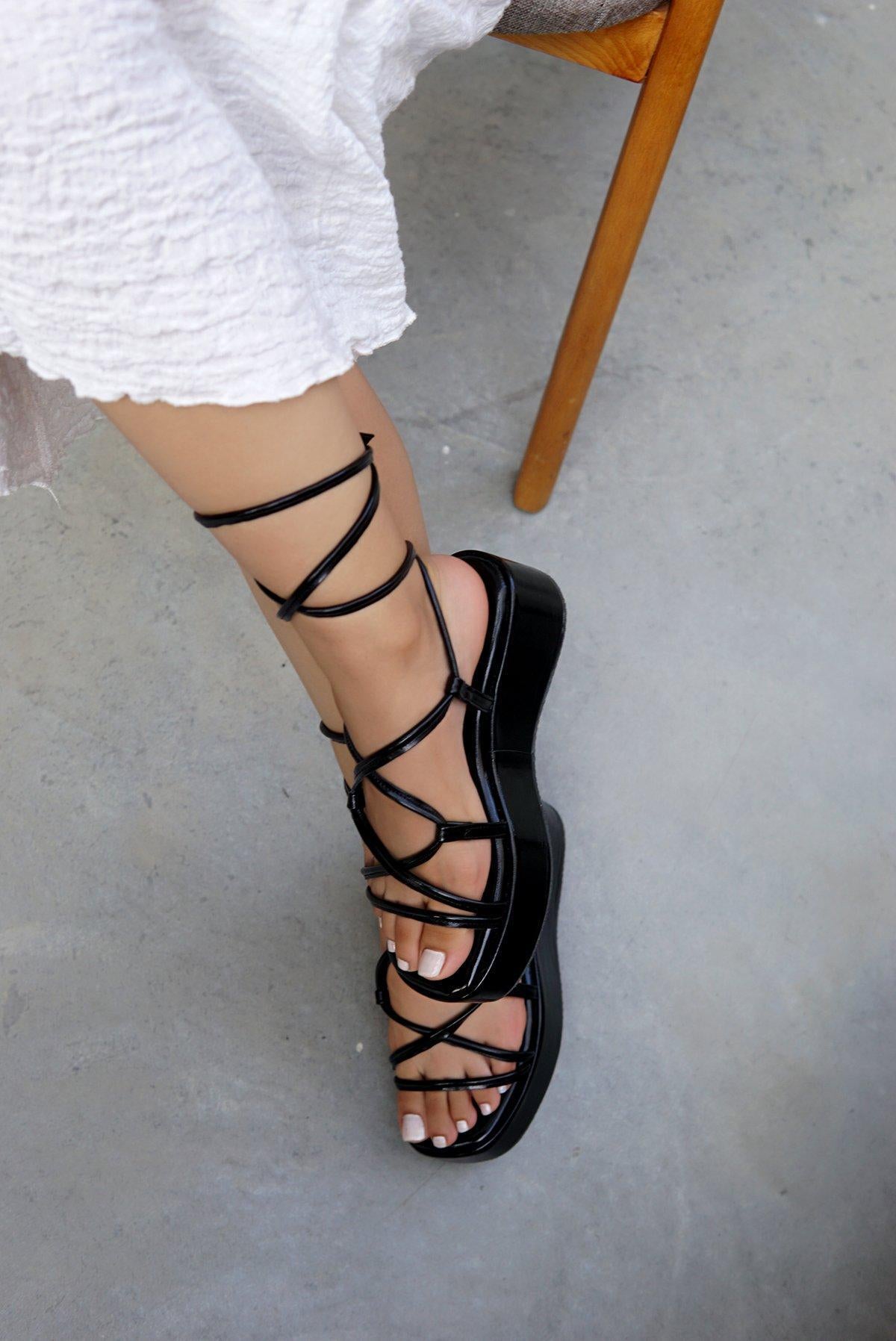 SERENADE SANDALET - SİYAH