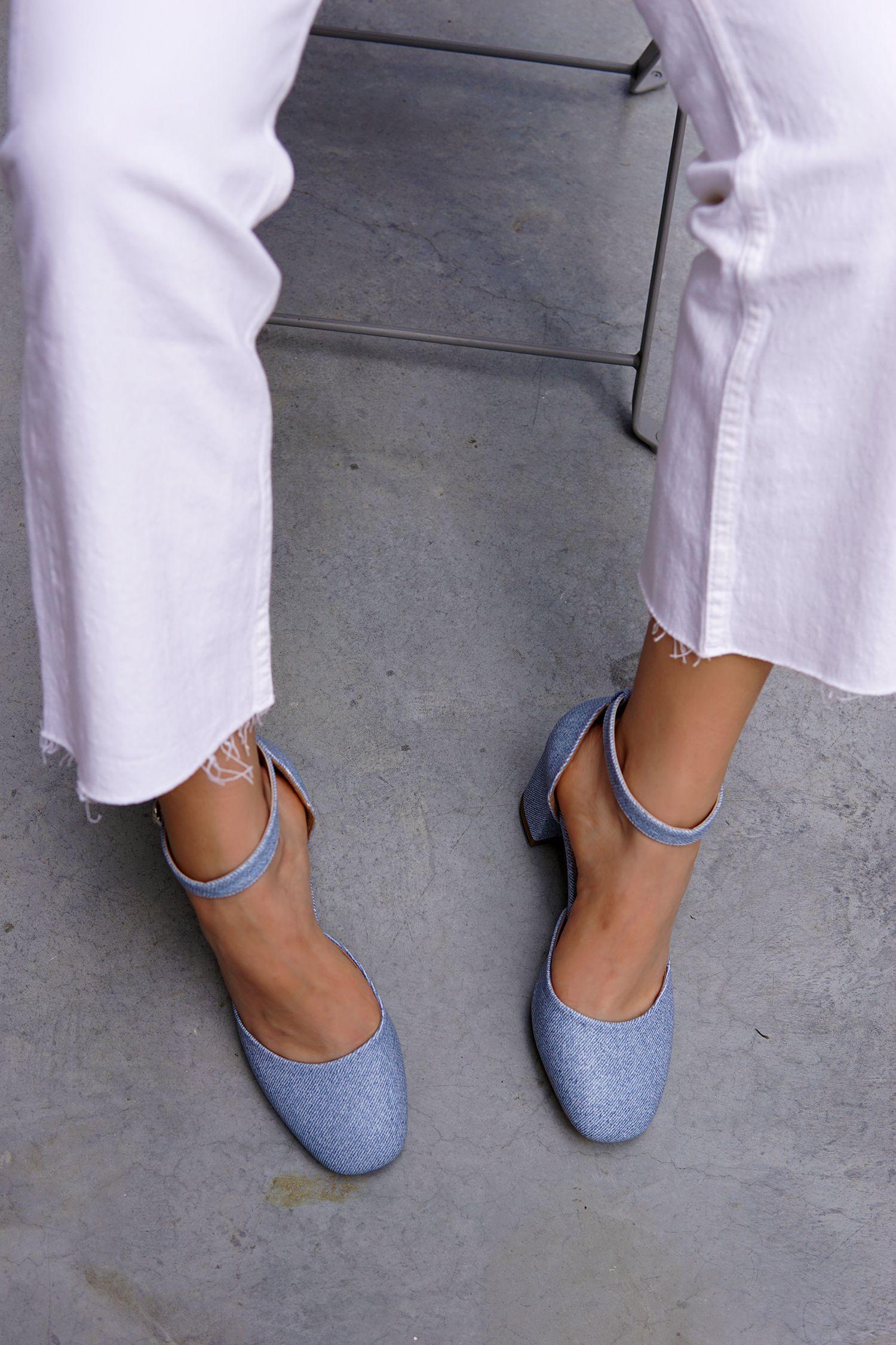 NOMİKA TOPUKLU AYAKKABI - KOT