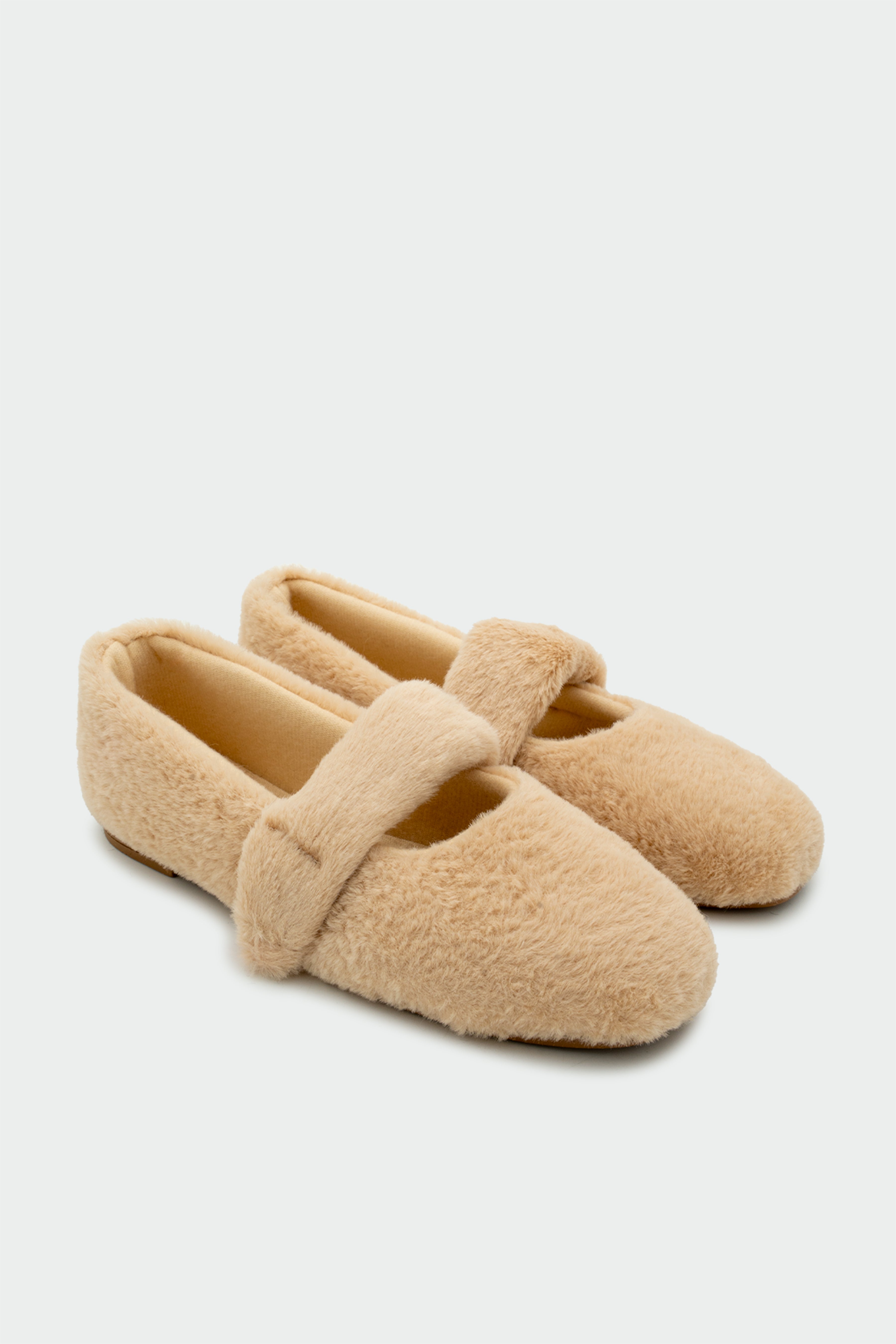 Yummy Peluş Ev Babeti - BEJ