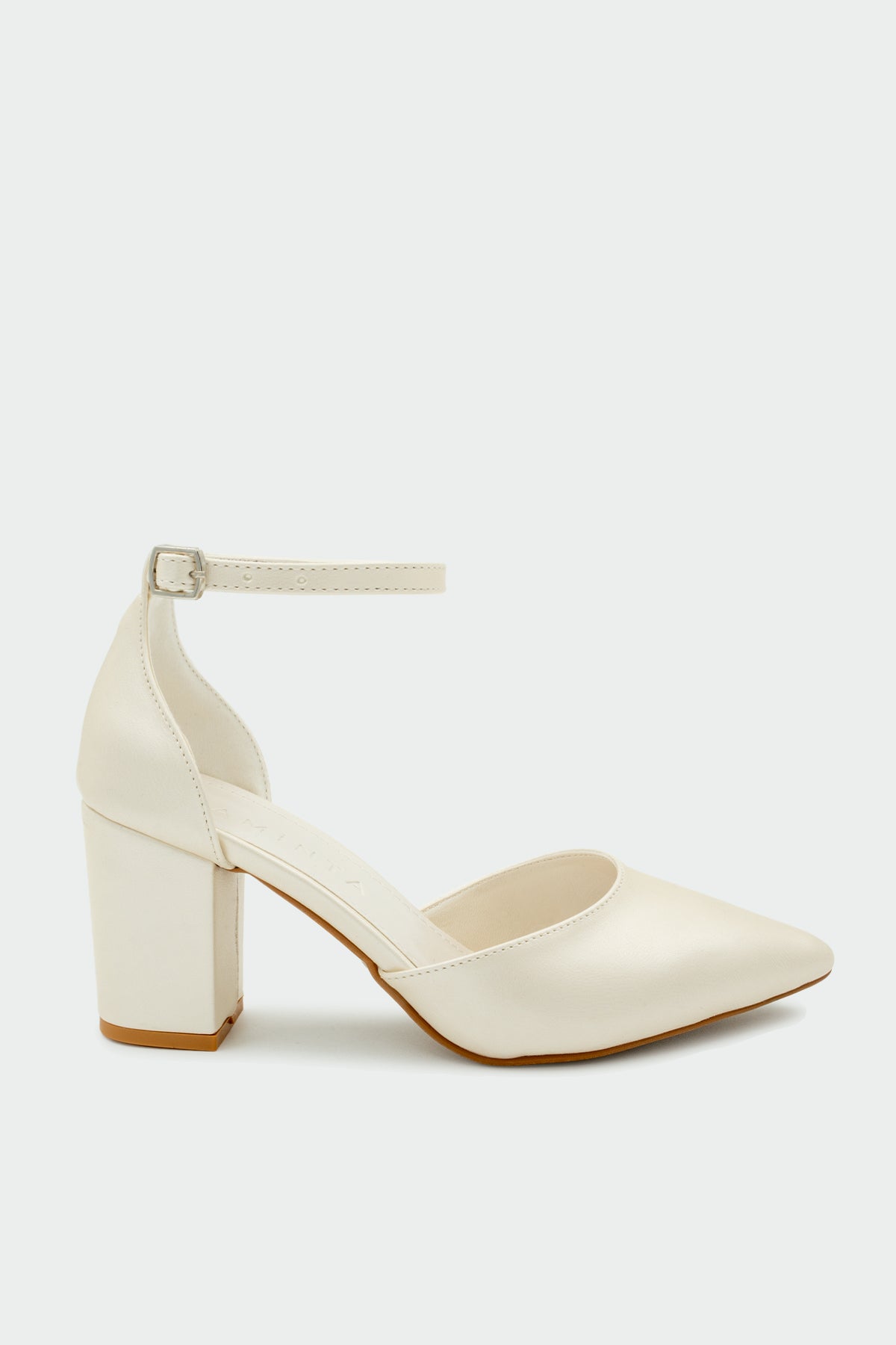 Vanessa Klasik Kadın Topuklu Ayakkabı - SEDEF BEYAZ