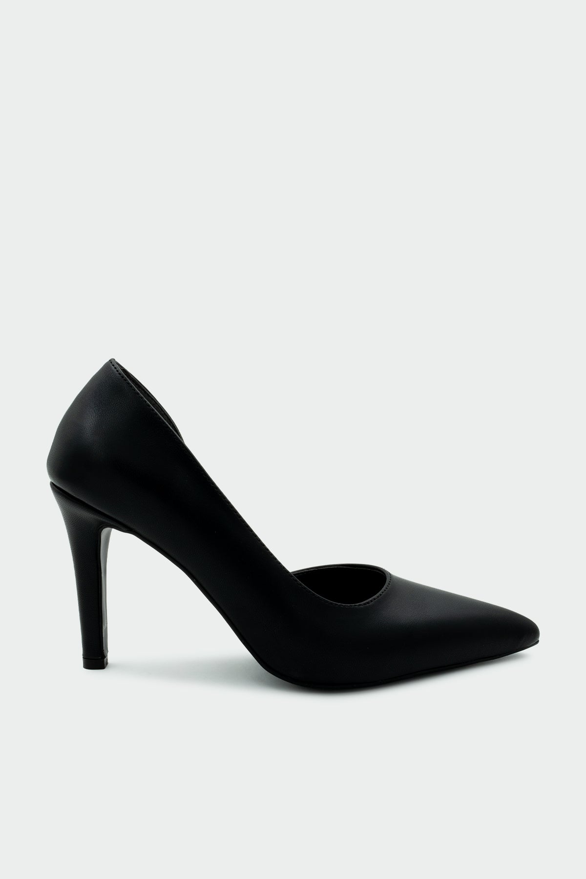 Shia Topuklu Ayakkabı - SİYAH DERİ