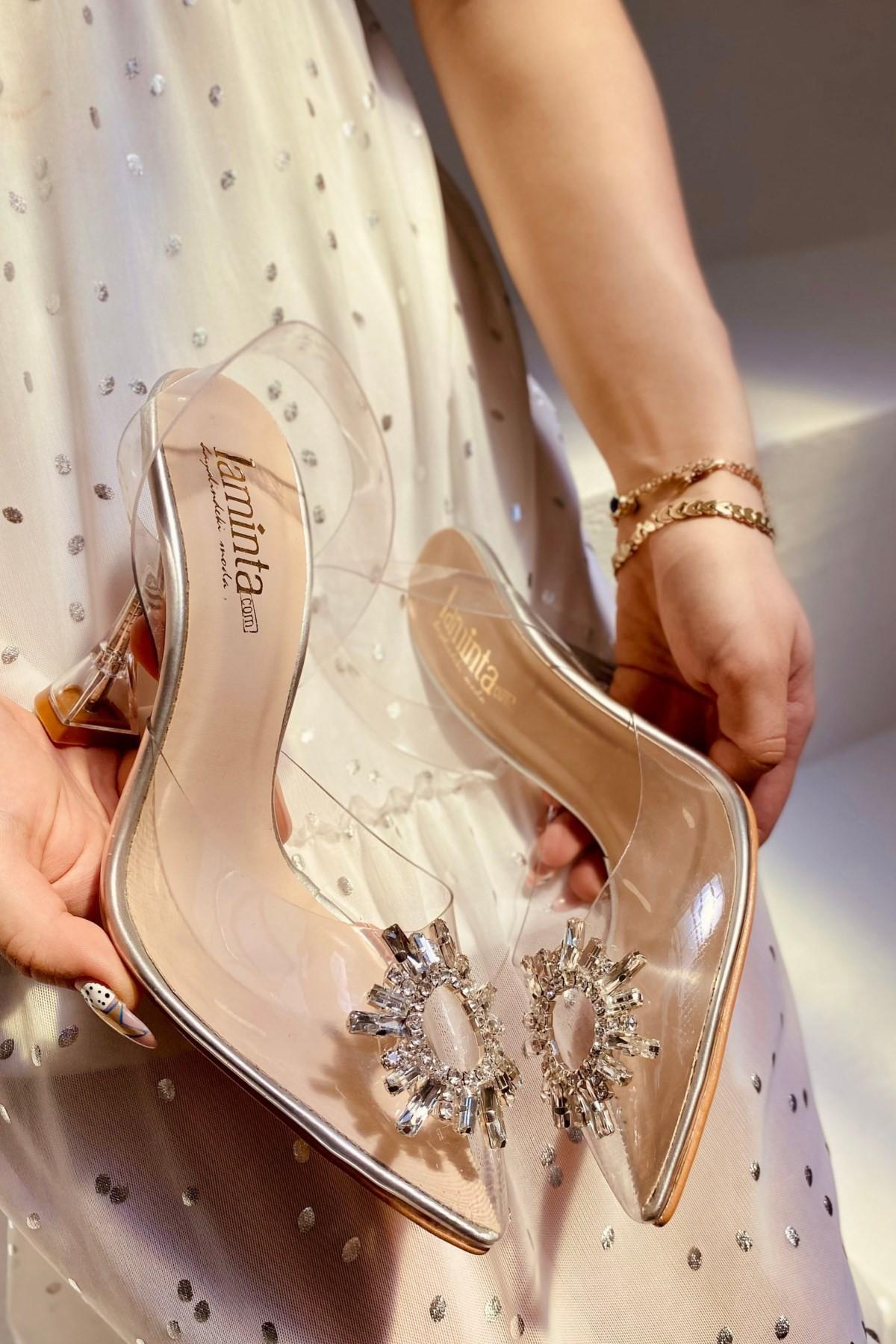 SUNSET GÜNEŞ TAŞLI TOPUKLU - ŞEFFAF