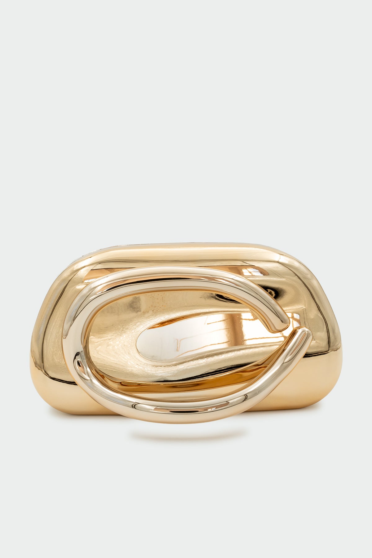 Pax Aksesuar Detaylı Kadın Clutch Çanta - GOLD