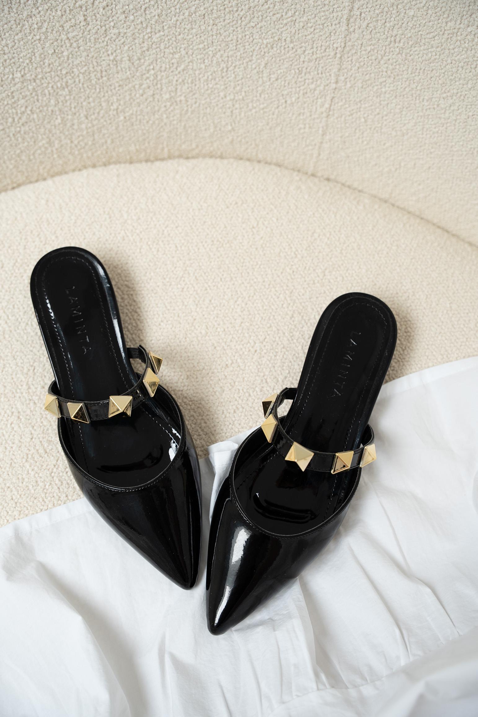 Ricco Zımba Detaylı Terlik - SİYAH