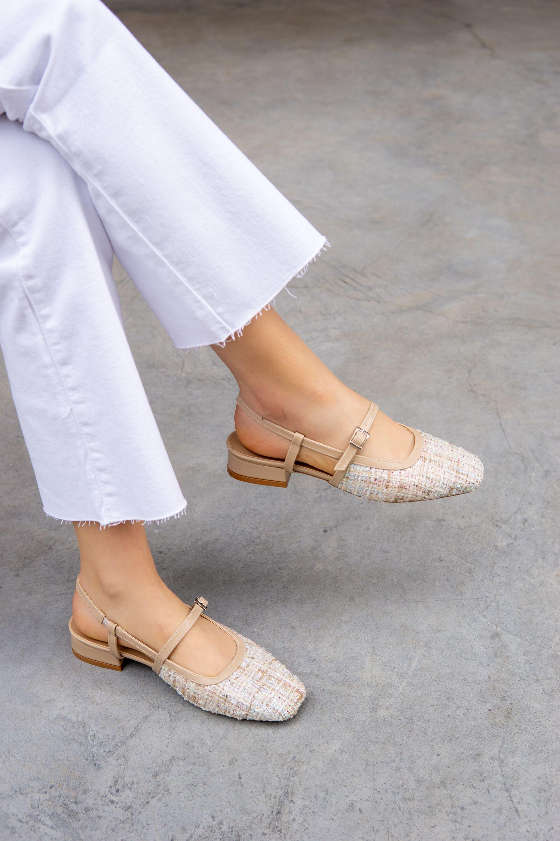 Sista Tüvid Detaylı Babet - NUDE