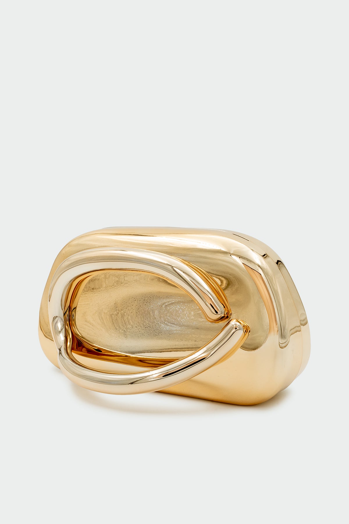 Pax Aksesuar Detaylı Kadın Clutch Çanta - GOLD