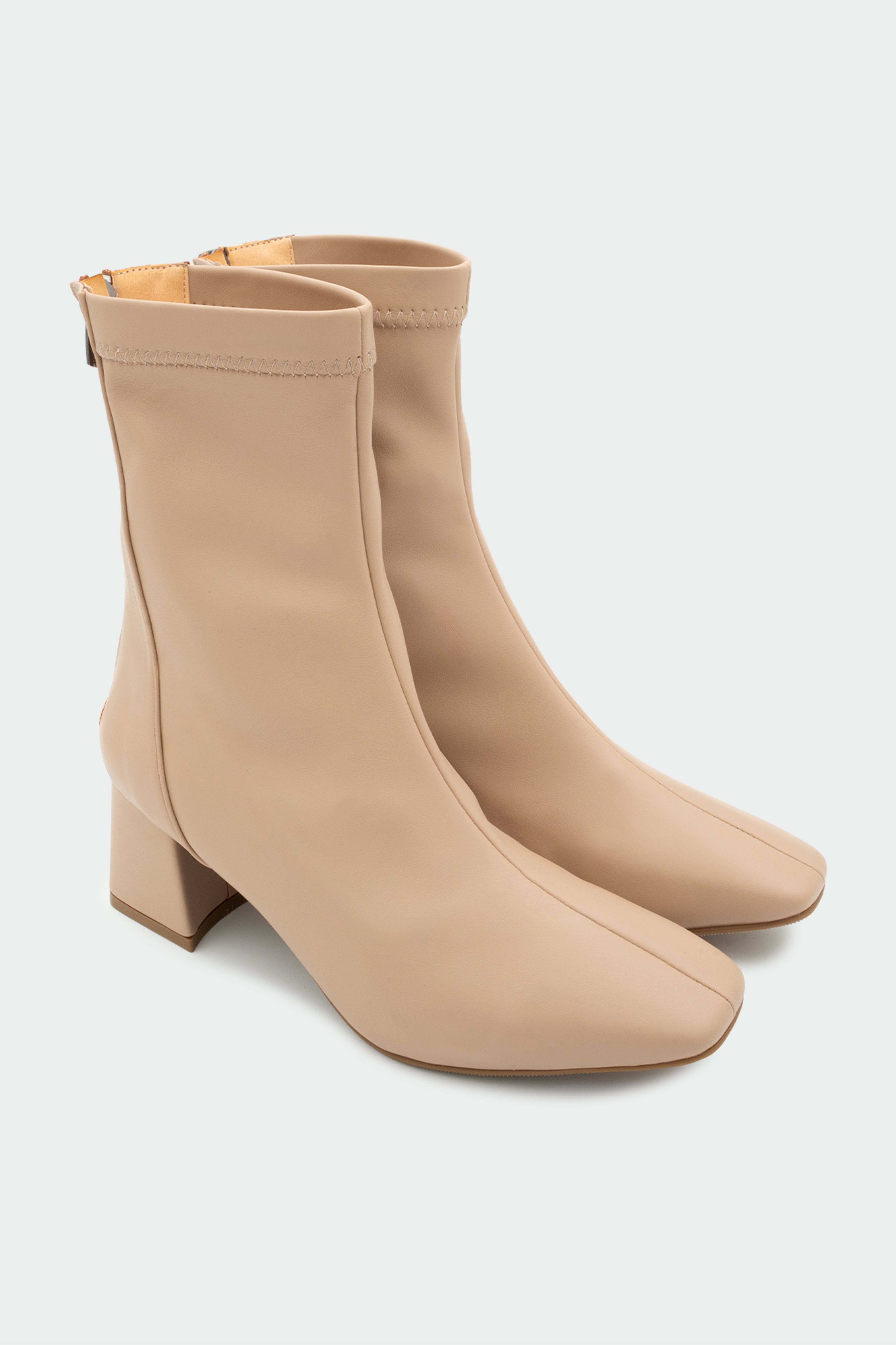 Dixi Küt Burun Streç Bot - NUDE DERİ