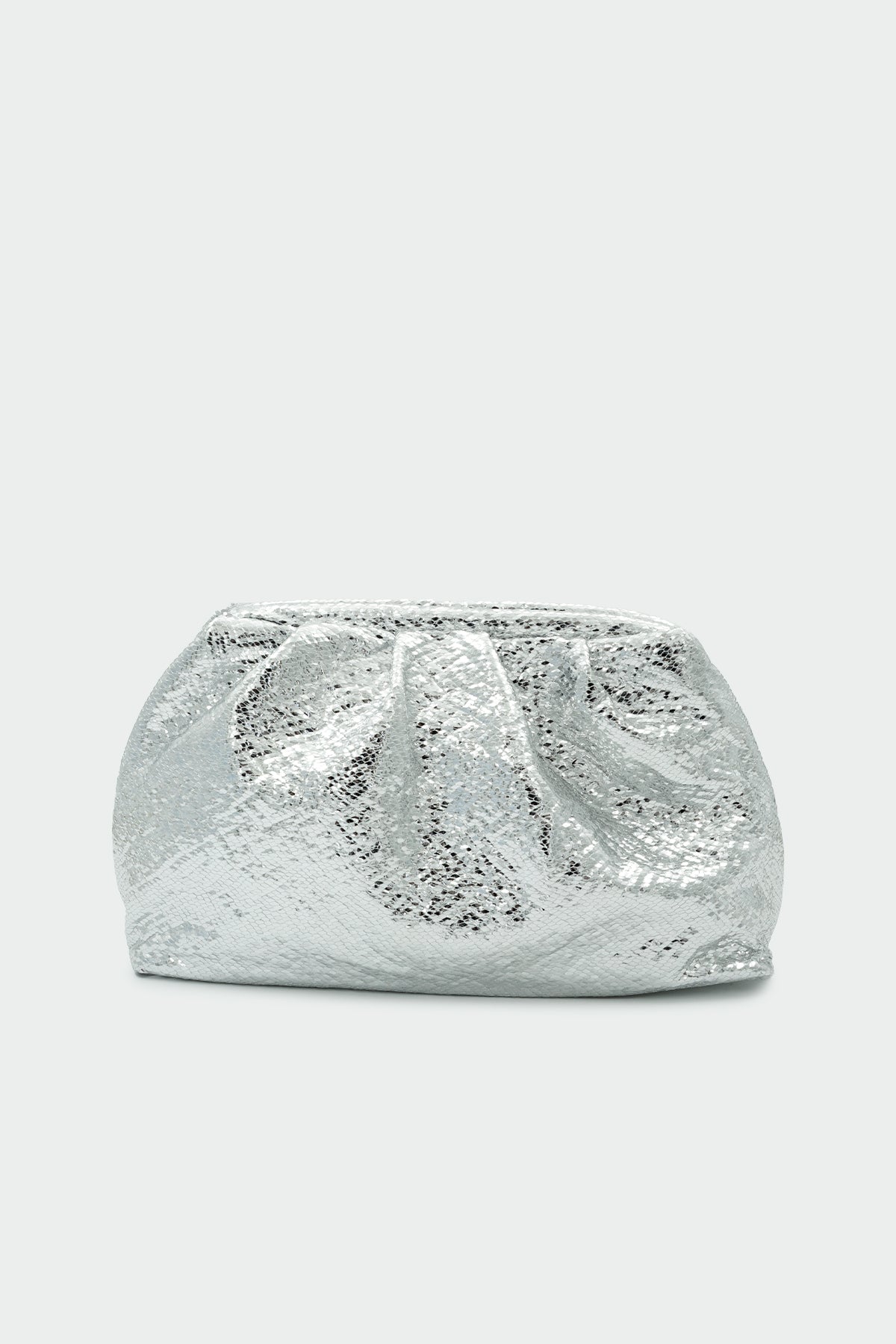 Jotie Dokulu Kadın Portföy Çanta - Silver