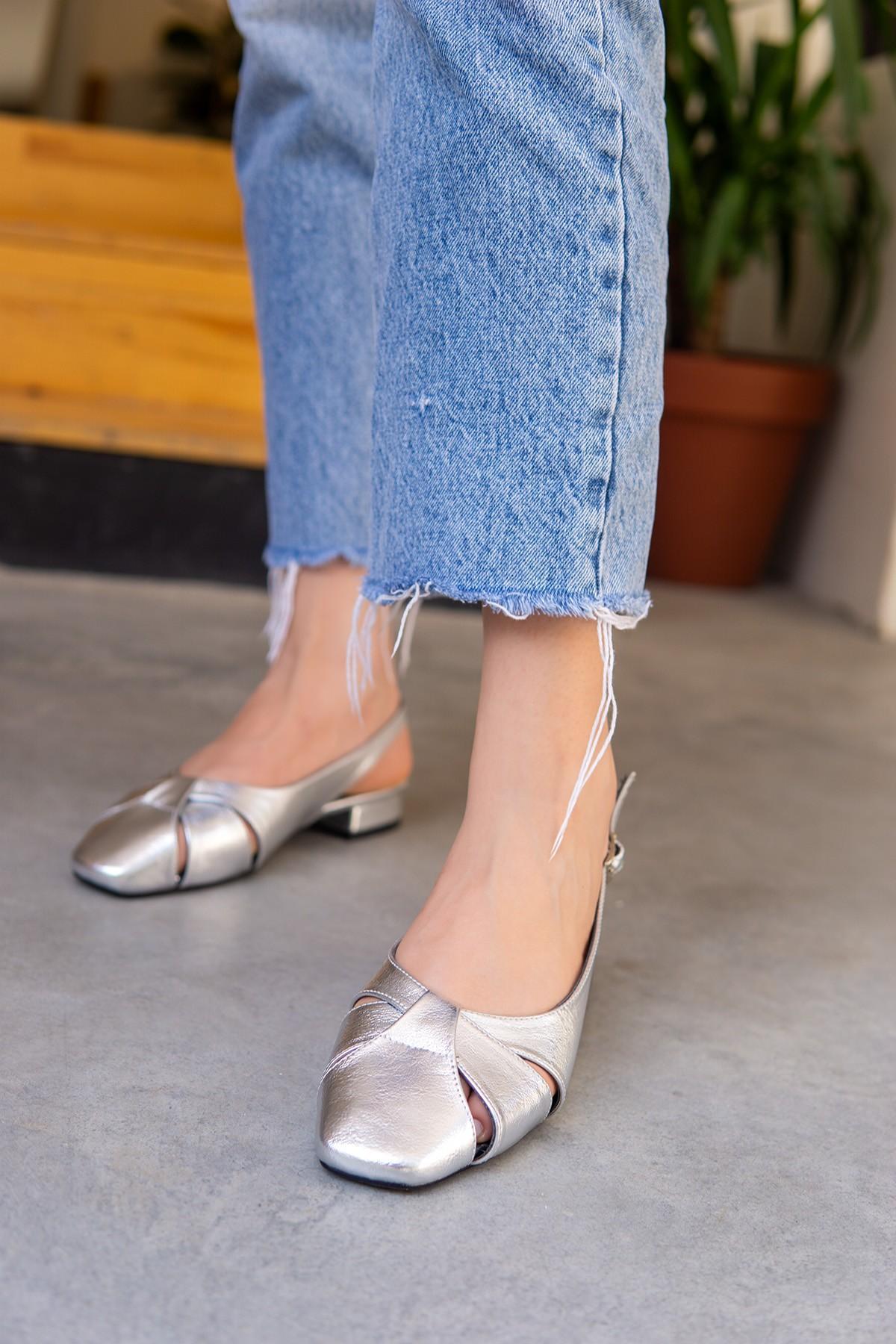 GOLDİE DÜZ CASUAL AYAKKABI - Silver