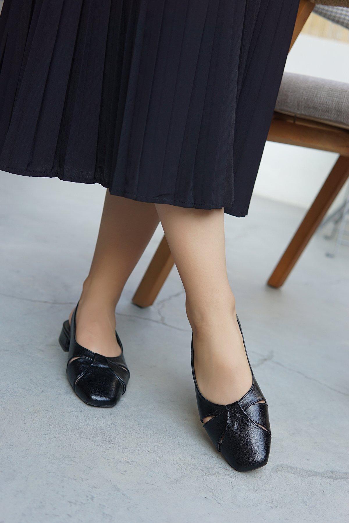 GOLDİE DÜZ CASUAL AYAKKABI - SİYAH