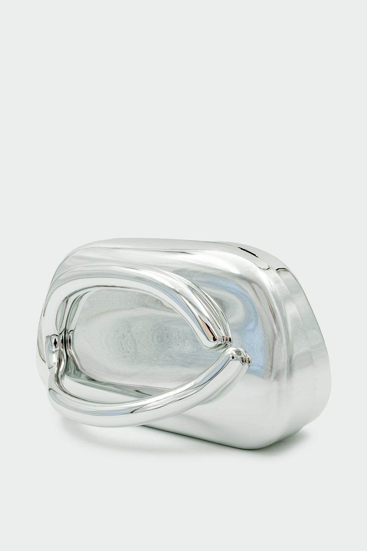 Pax Aksesuar Detaylı Kadın Clutch Çanta - Silver