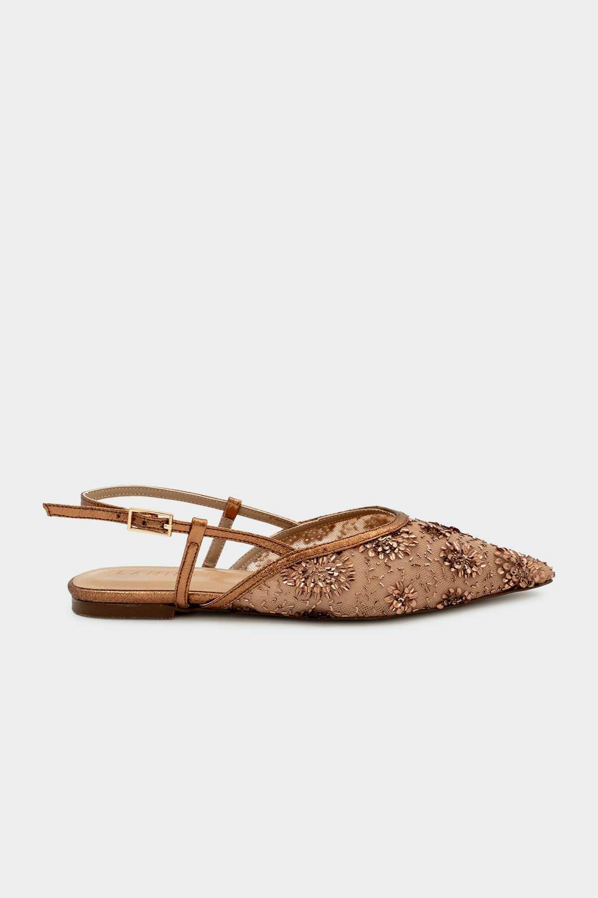 Grock İşleme Detaylı Kadın Babet - BAKIR