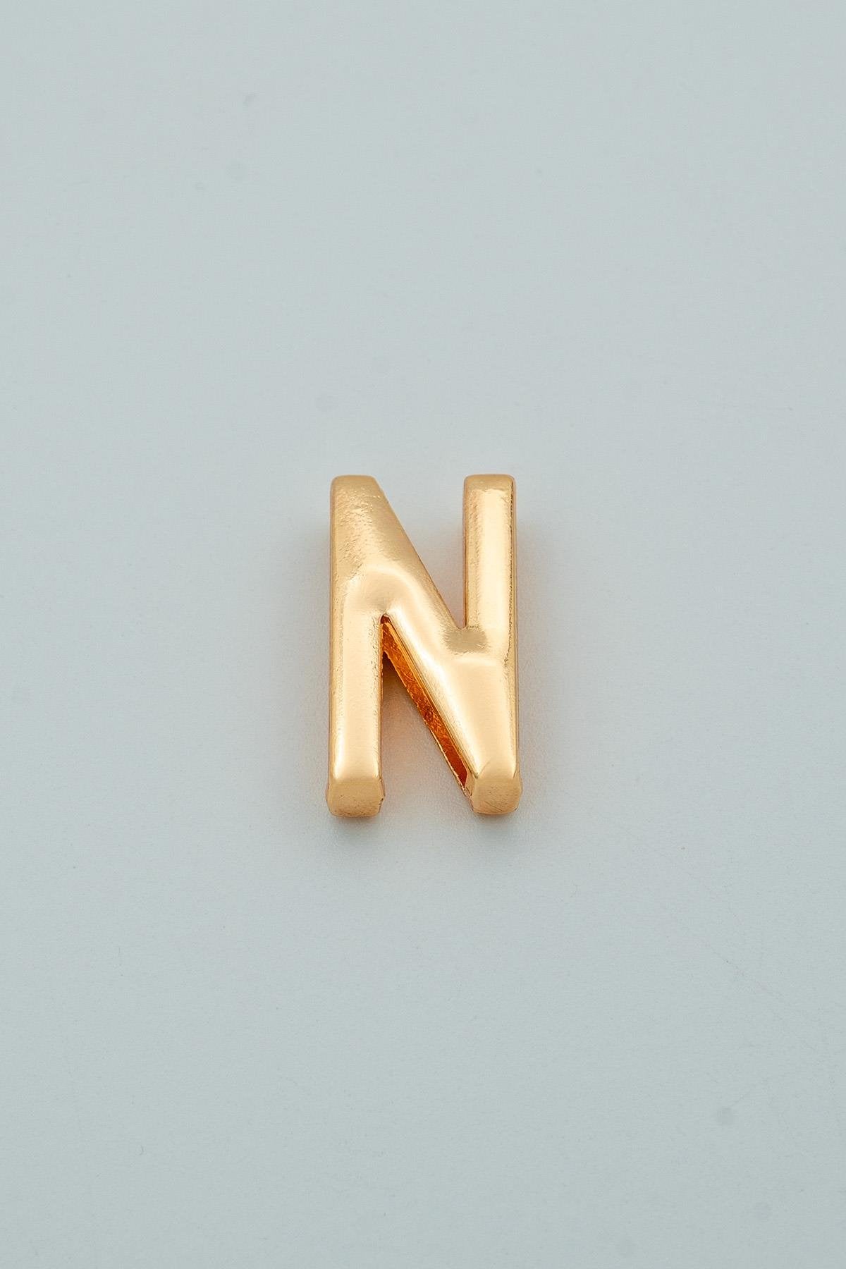 N Harf Aksesuar - GOLD
