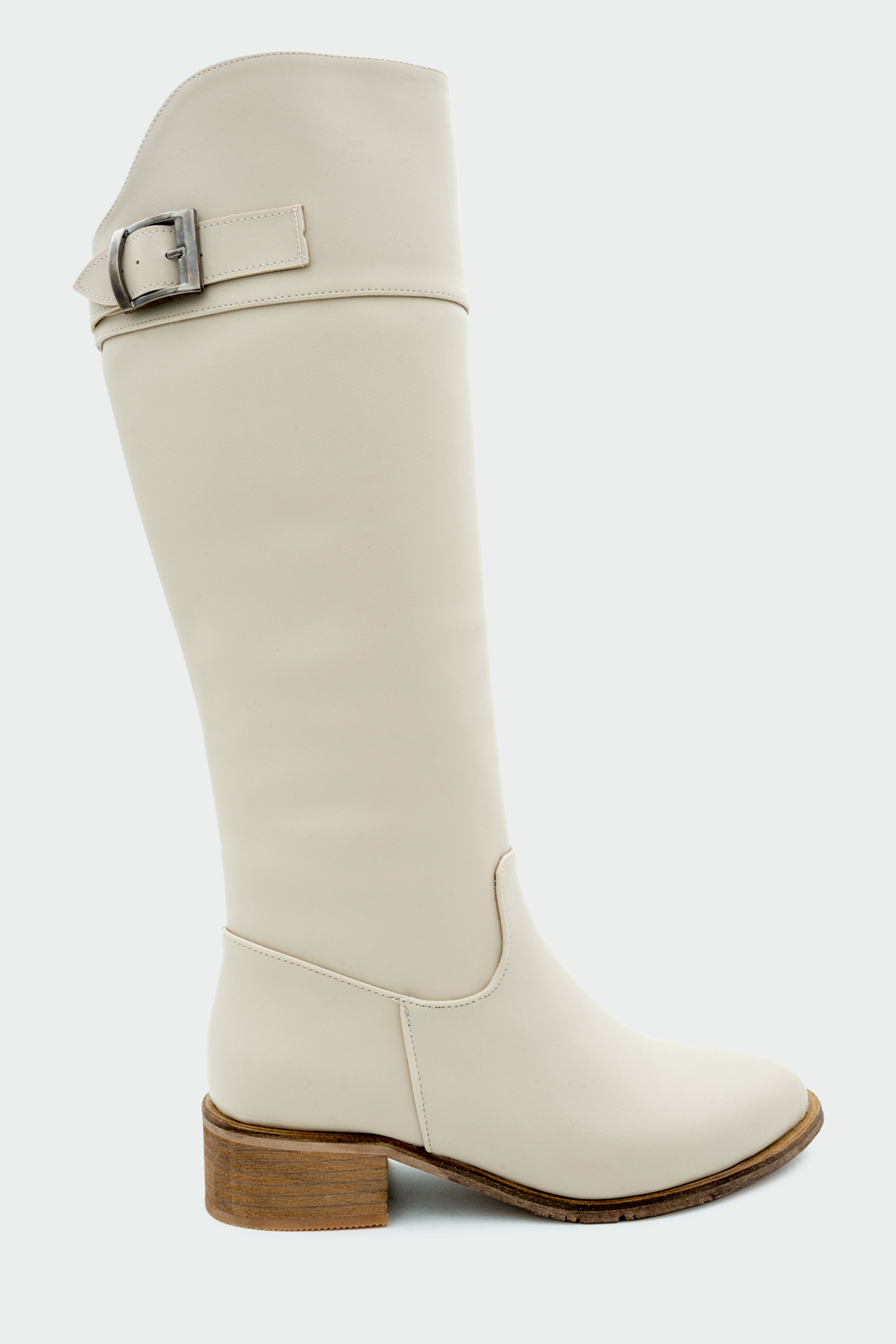 Daniel Toka Detaylı Çizme - BEJ DERİ