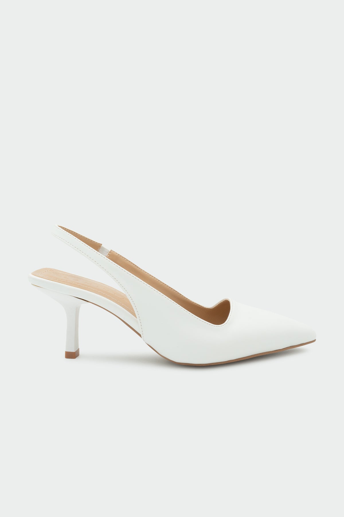 Sahra Klasik Kadın Topuklu Ayakkabı - BEYAZ