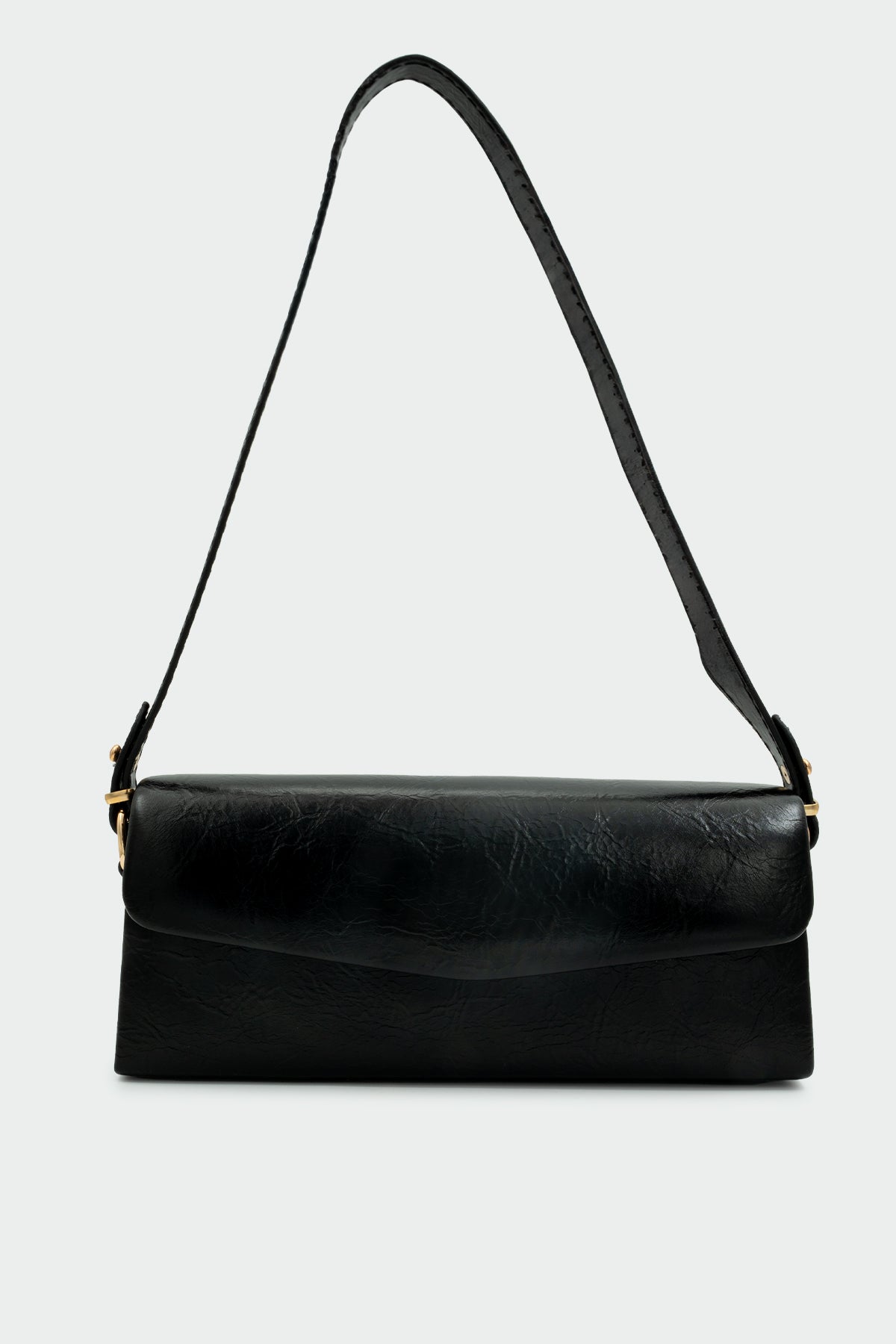 Pure Mini Baget Çanta - SİYAH