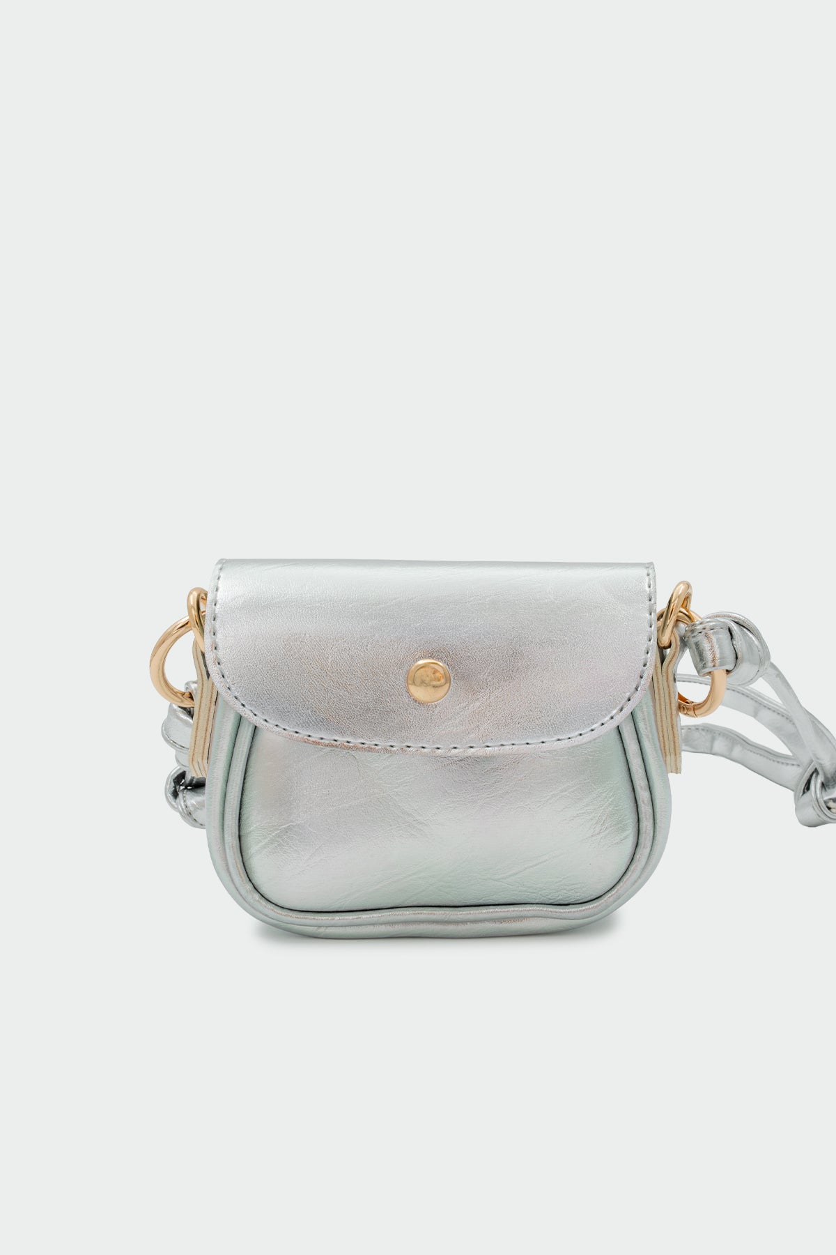 Gutta Mini Çapraz Kadın Çanta - Silver