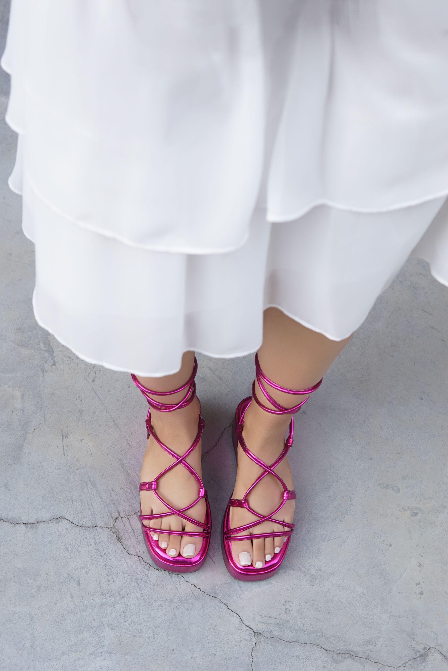 SERENADE SANDALET - FUŞYA