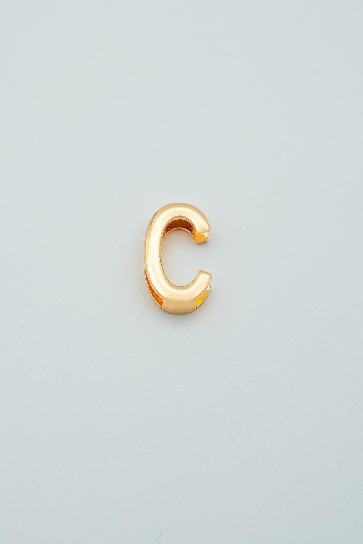 C Harf Aksesuar - GOLD
