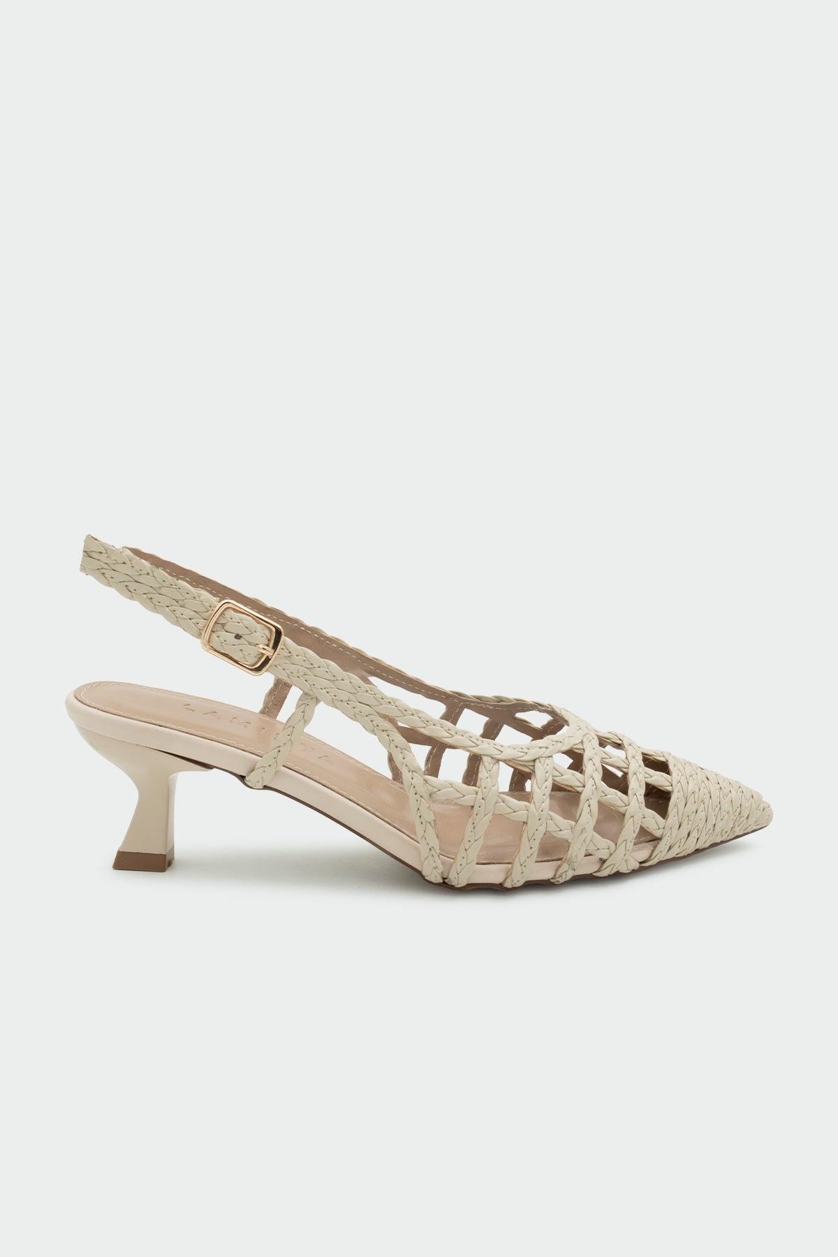 Wenty Örgü Detaylı Kadın Topuklu Ayakkabı - TEN